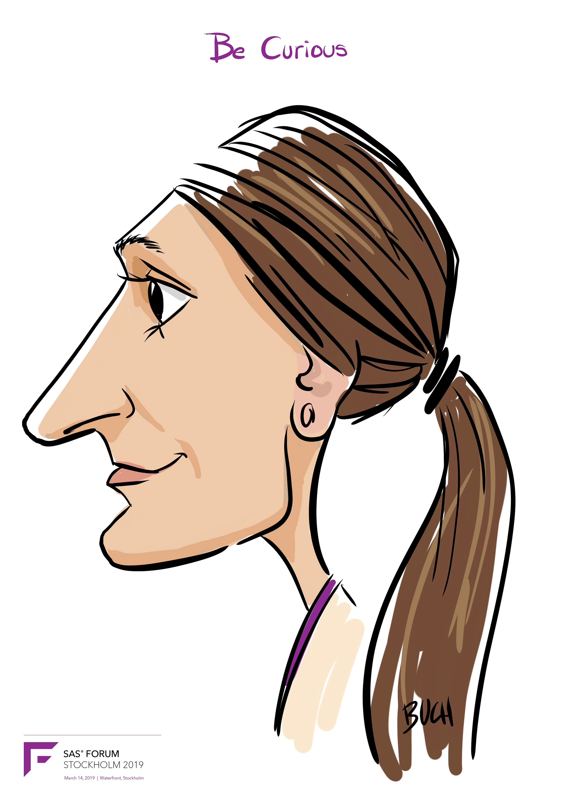 Karikaturtegner til firmaevent