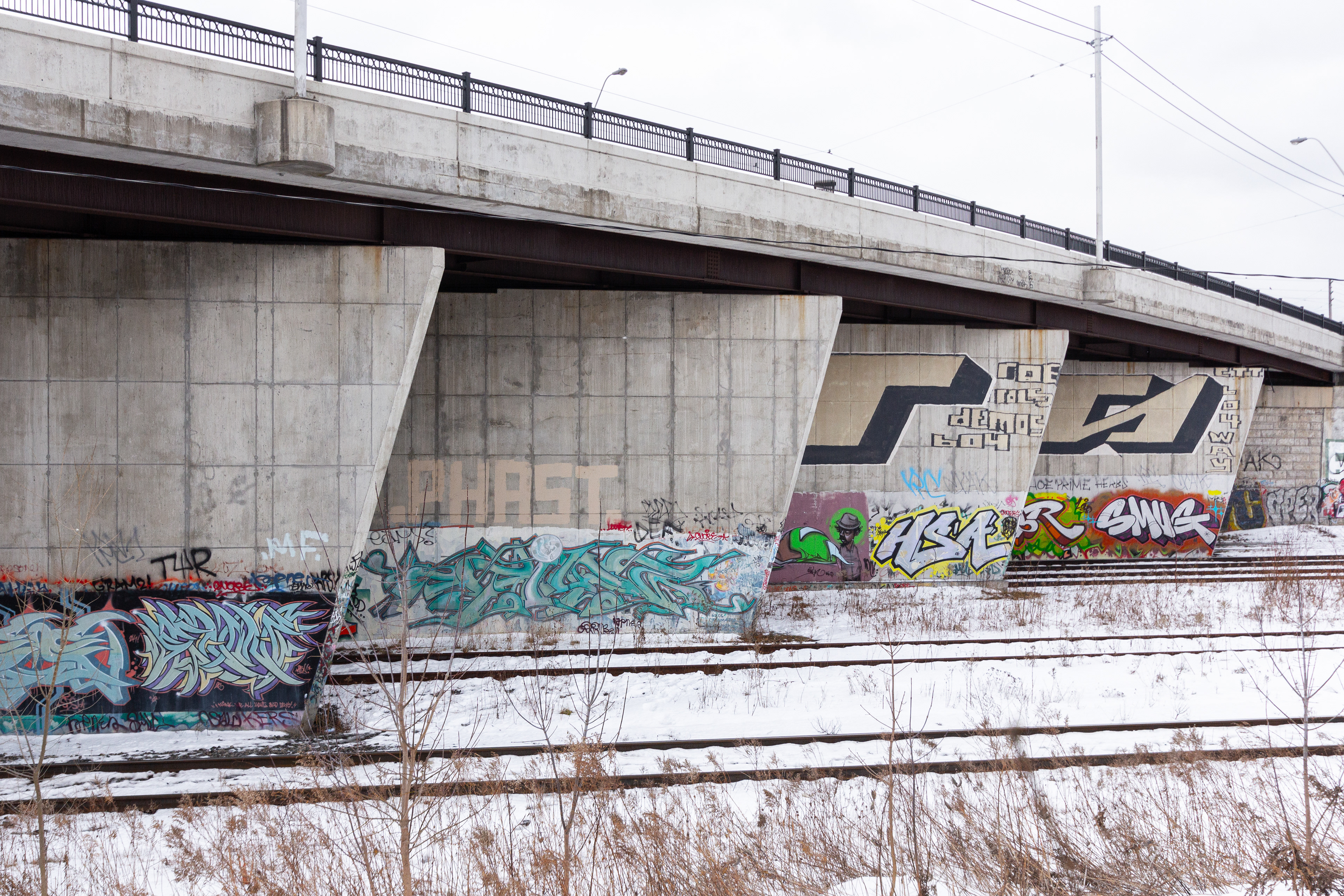 Toronto Winter's Bridge - 2013 A bridge from one point in Toronto to another.