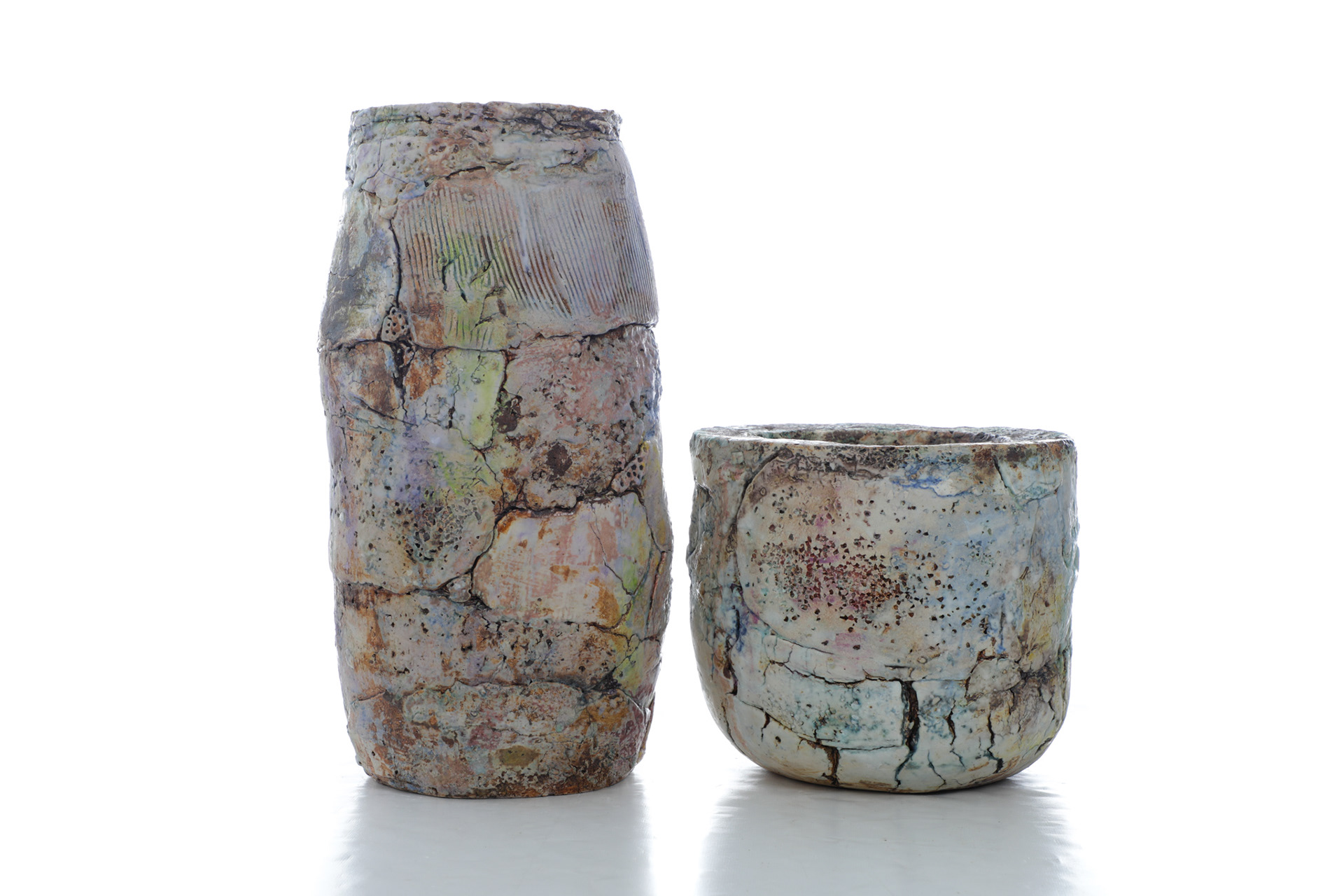 Double skinned landscape pots