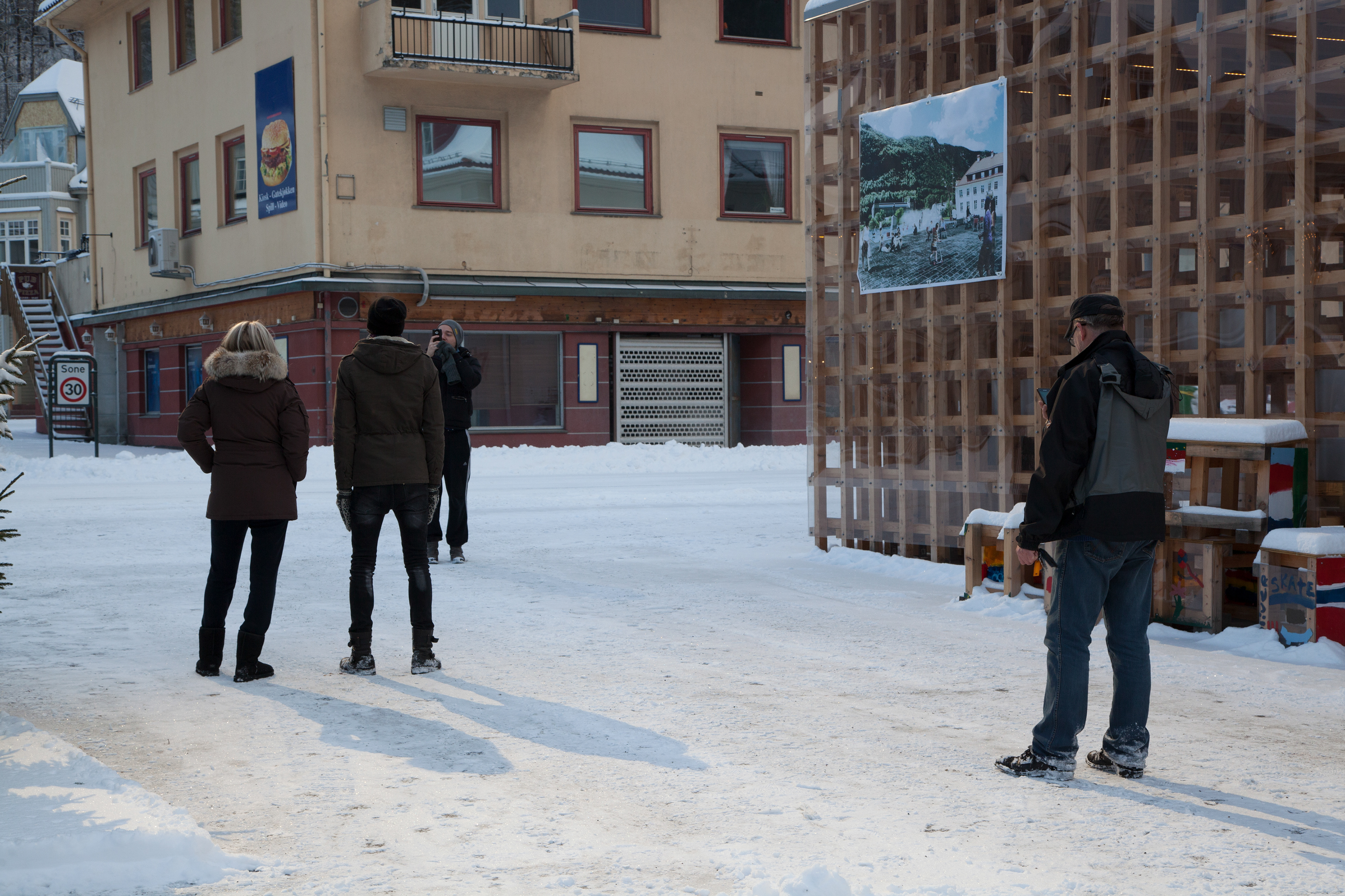 Rjukan, Lights Out, 2015, ©samuellecocq