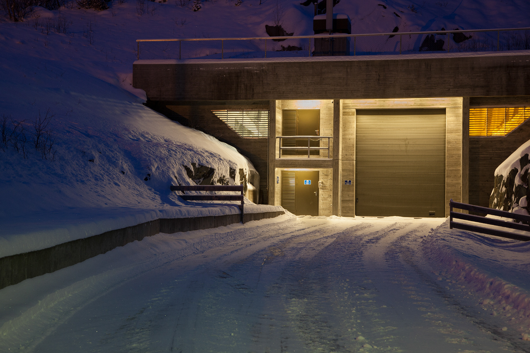 Rjukan, Lights Out, 2015, ©samuellecocq