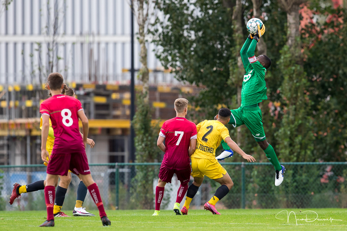 Nico Dewaele U16 Sv Zulte Waregem Standard De Liege 29 Aug 2020