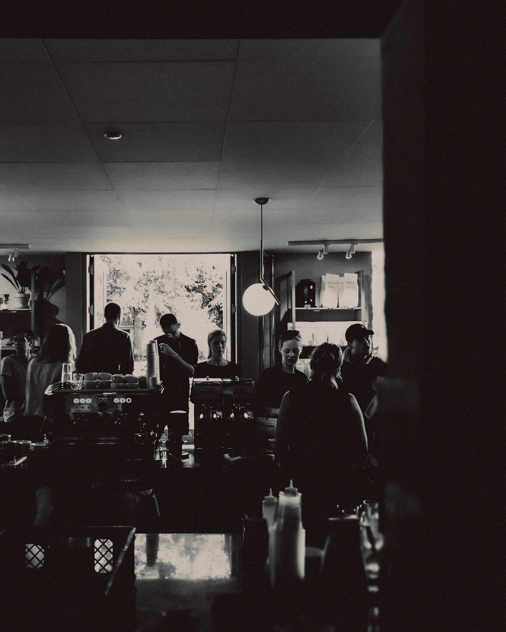 Coffee Collective Jægersborggade, Copenhagen, Denmark, July 2017, Huawei P10 Plus.