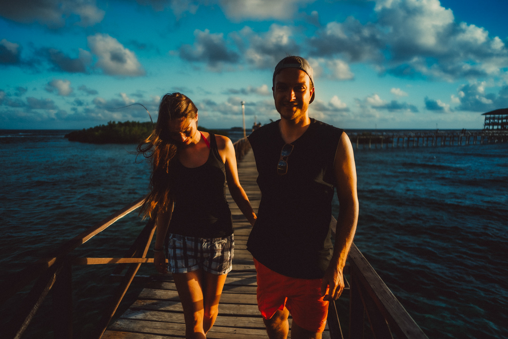 A morning stroll in Cloud 9's boardwalk, Siargao Island, Philippines, Southeast Asia, March 2019, Sony A7III.