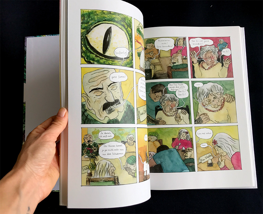 Innenansicht Comic