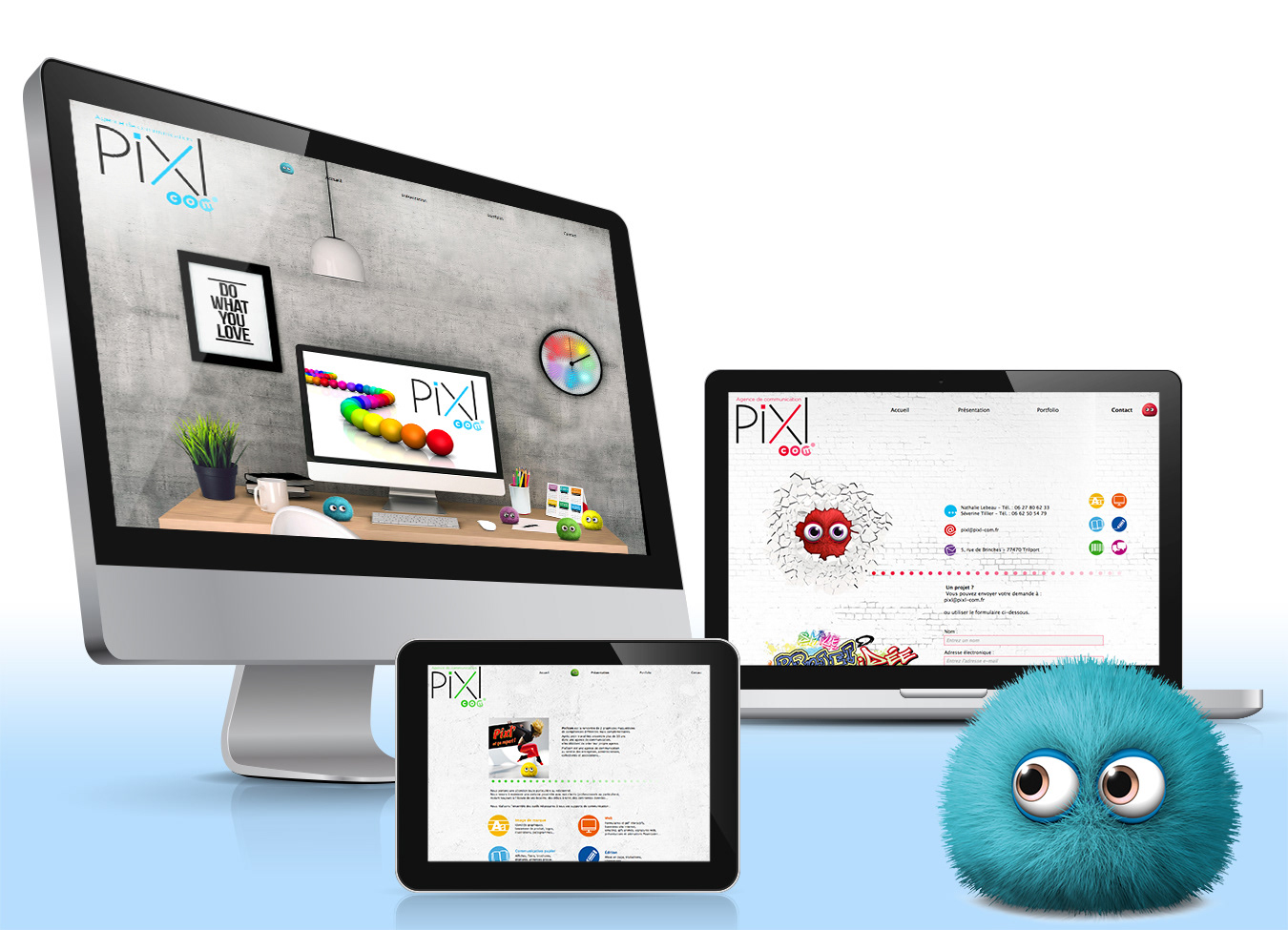 Site internet "Pixl'com"