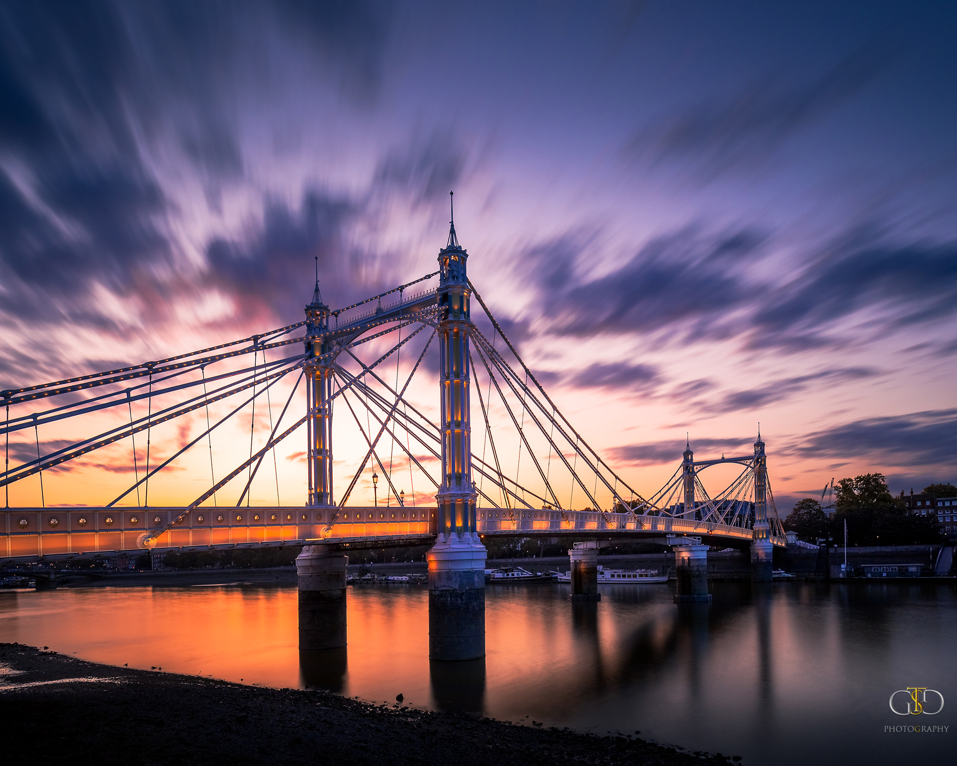 Albert Bridge, London UK