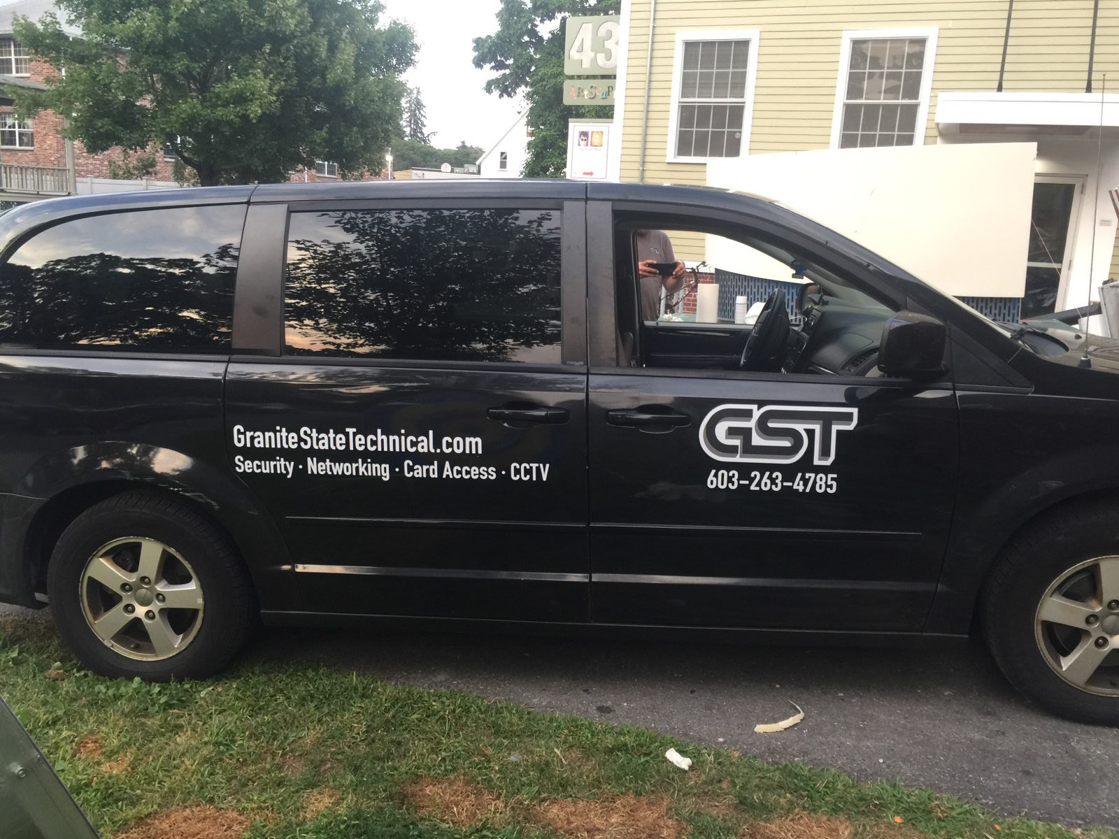 GST black van final install