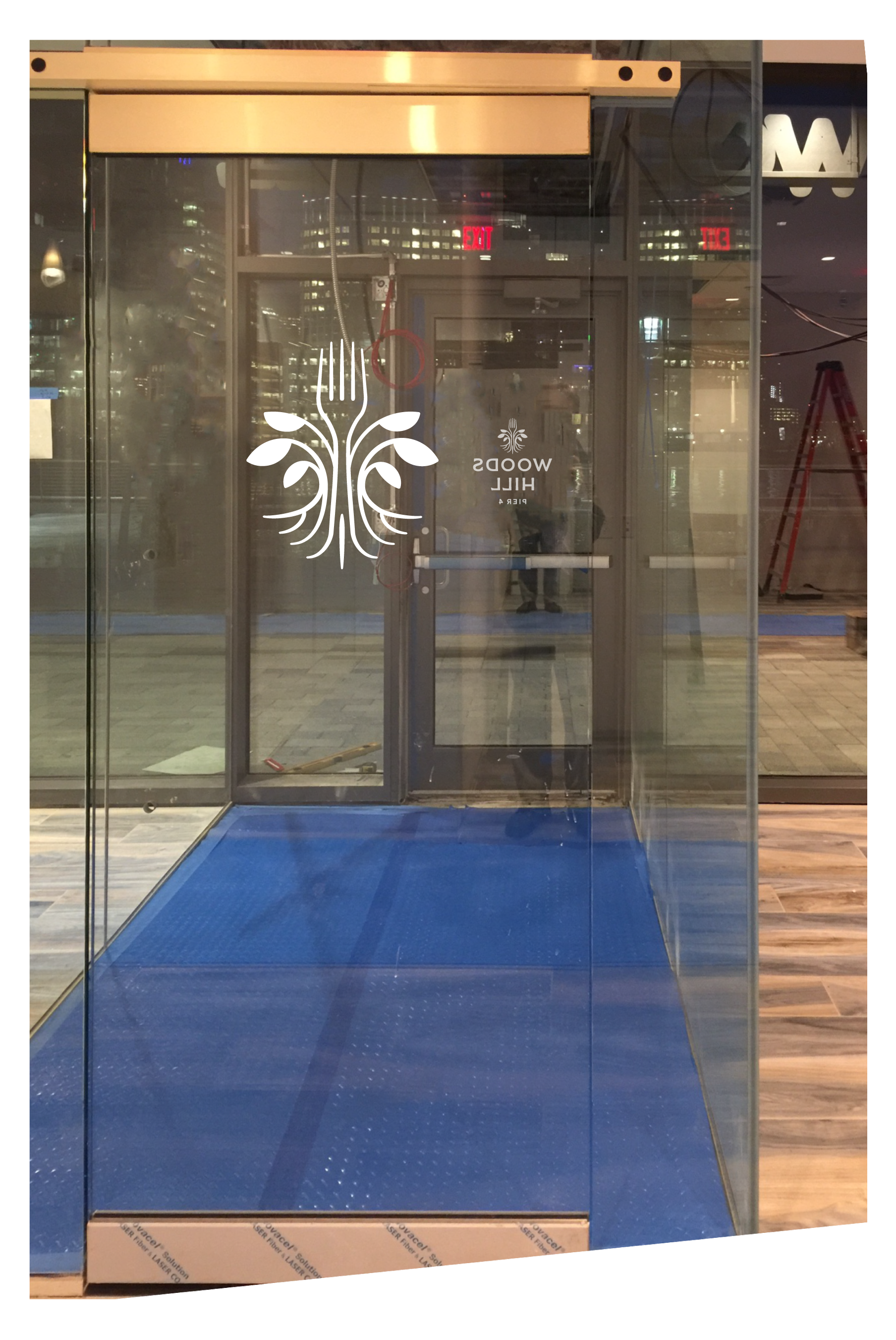Entry way graphic