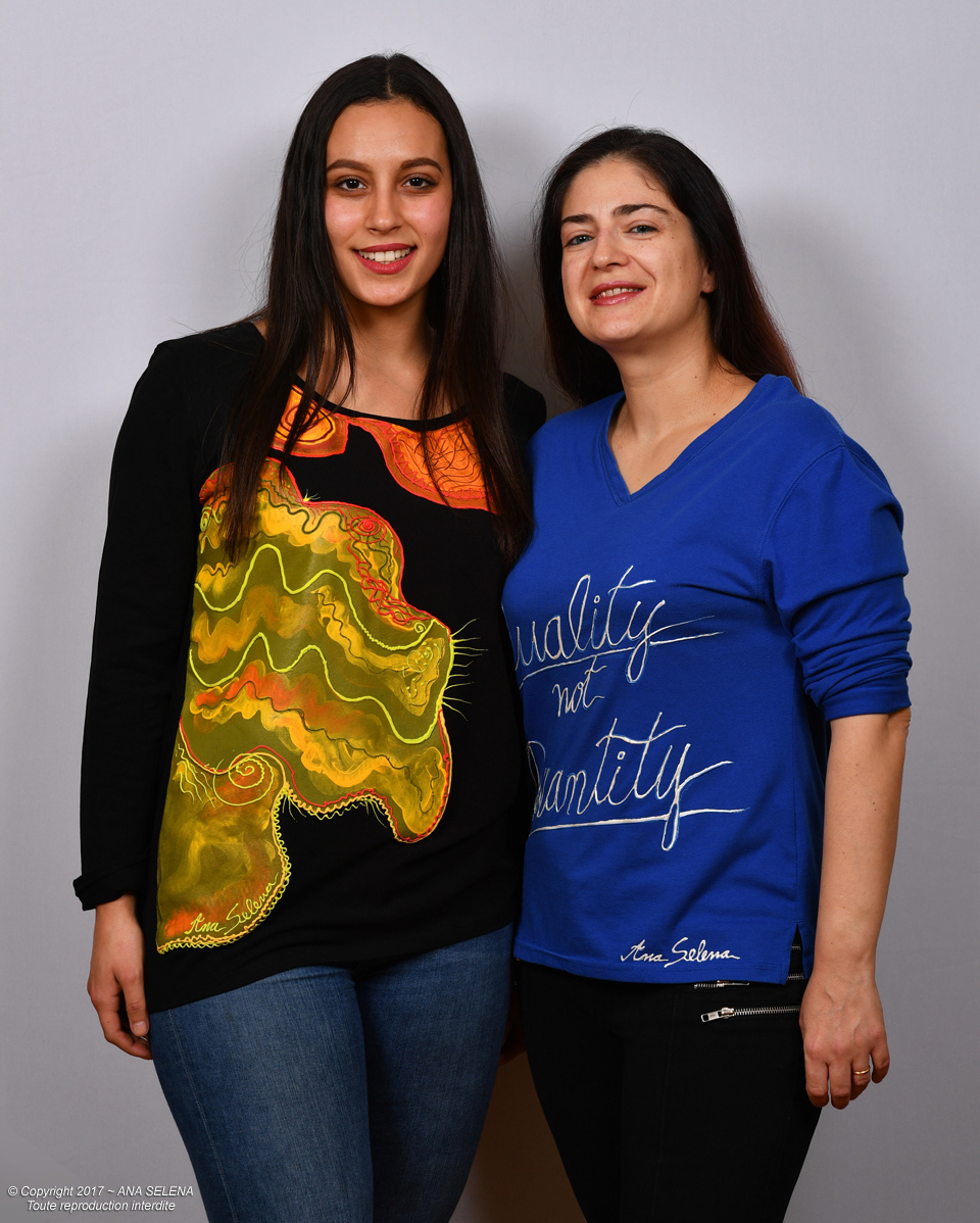 Yasmine (modèle) et Ana Selena  ~ 15-11-2016