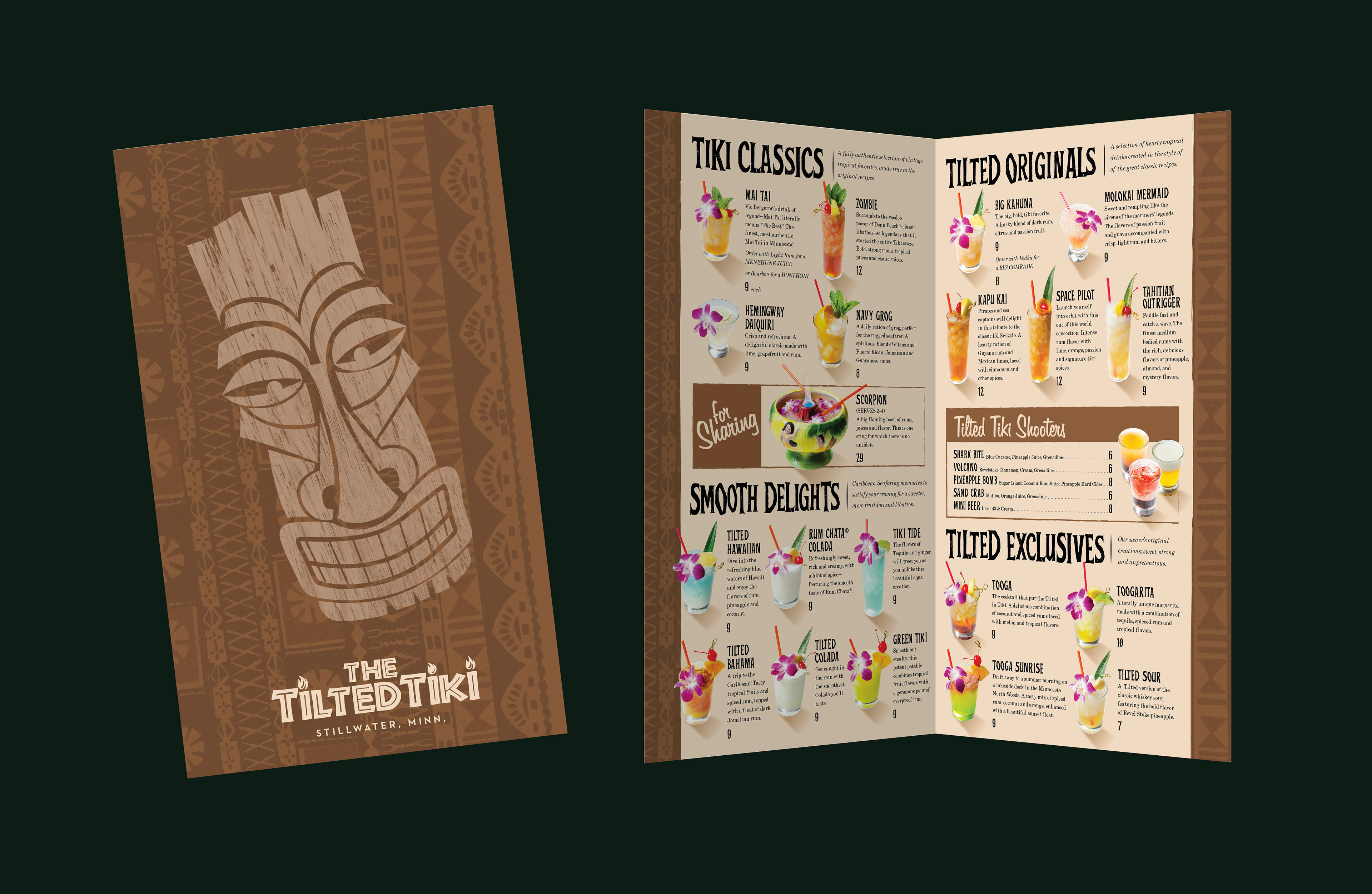 Steve Wahlin - The Tilted Tiki Cocktail Program and Menu Design