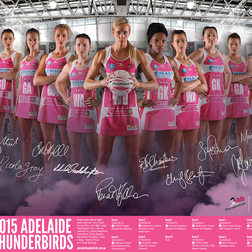 Atosha mccaw adelaide thunderbirds 2015 membership campaign