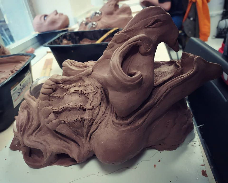 Sculpture en Monster Clay