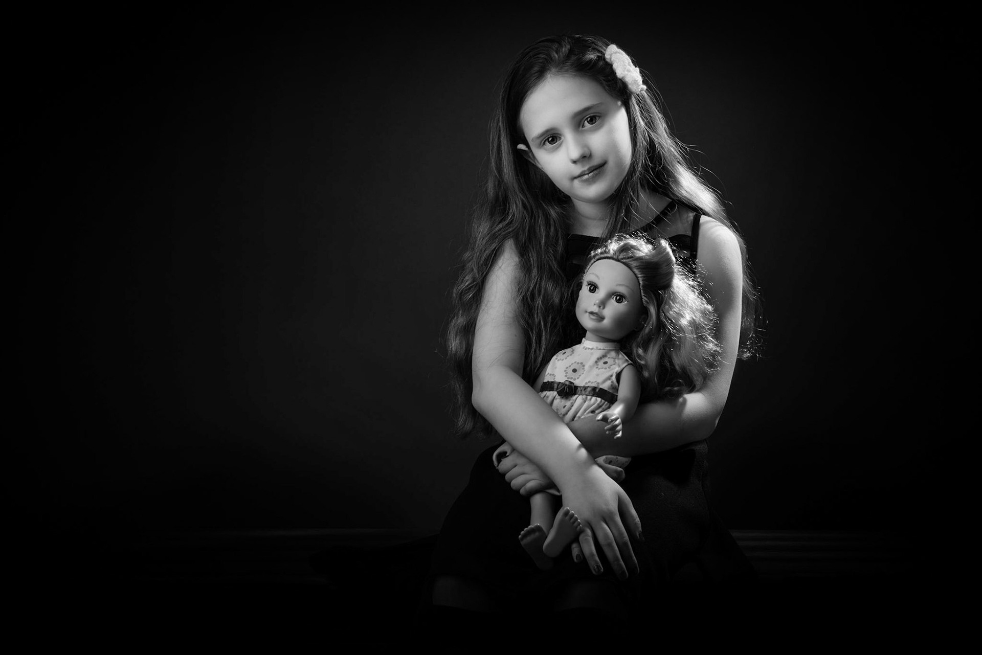 Daughter and her Favorite Doll