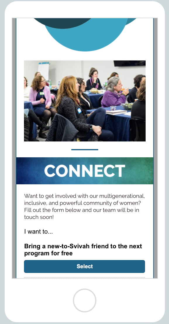 Constant Contact email template