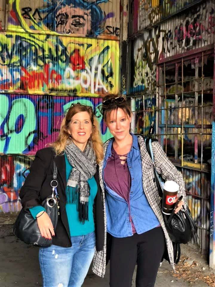 Laura Lee (right) and Kena M Sosa (left)