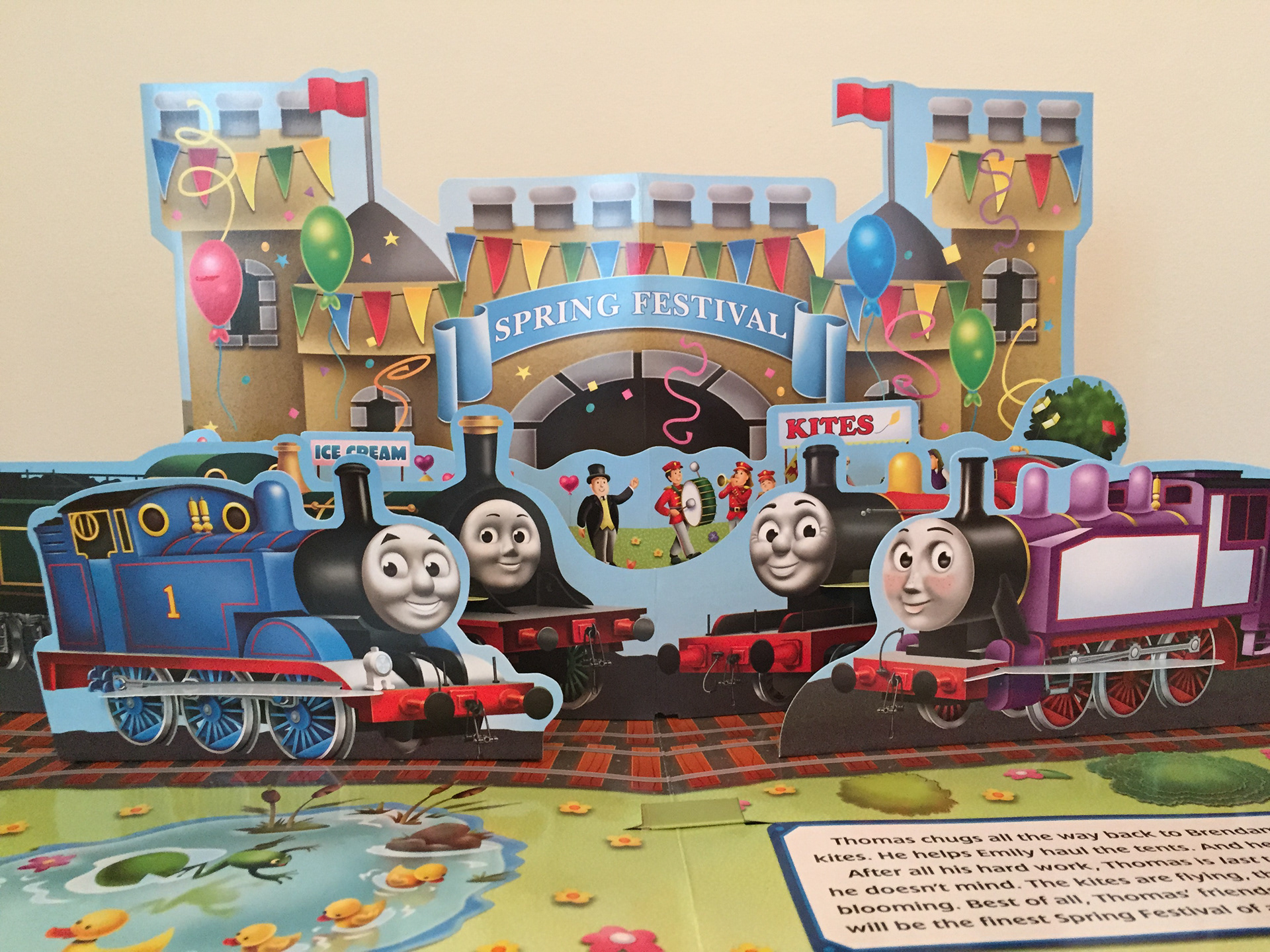 thomas pop up toy