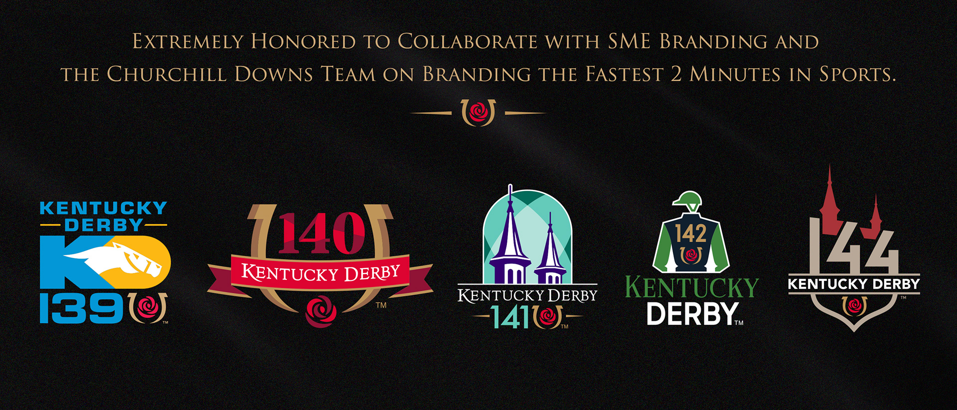 144 kentucky derby logo vector