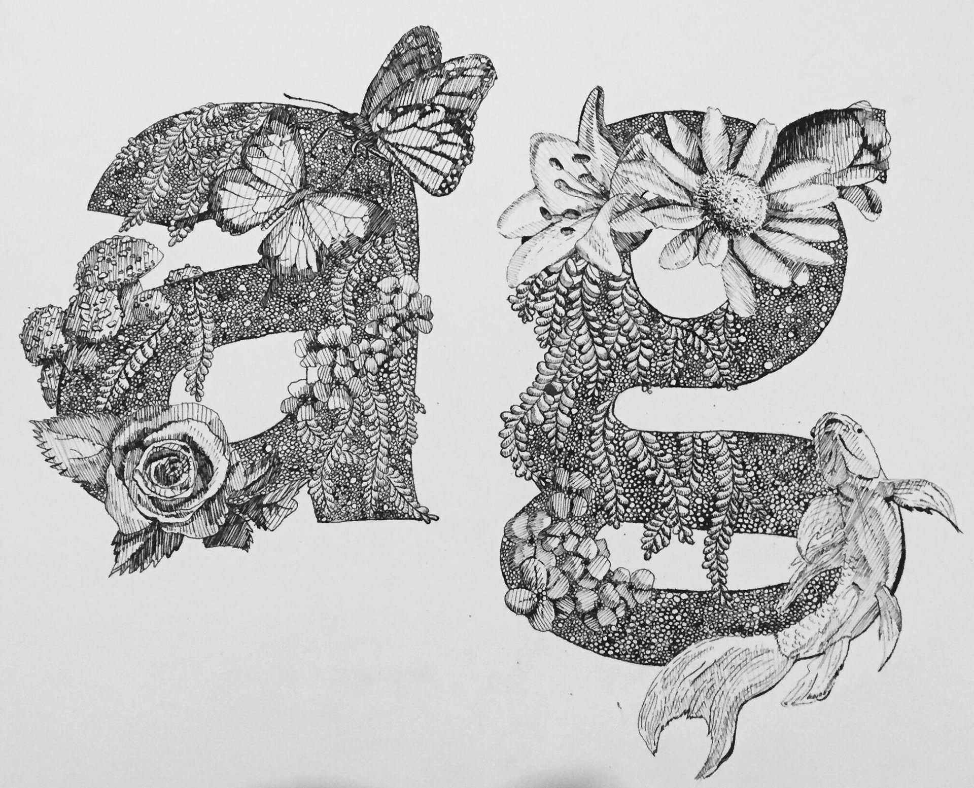 Pen and Ink Drawing