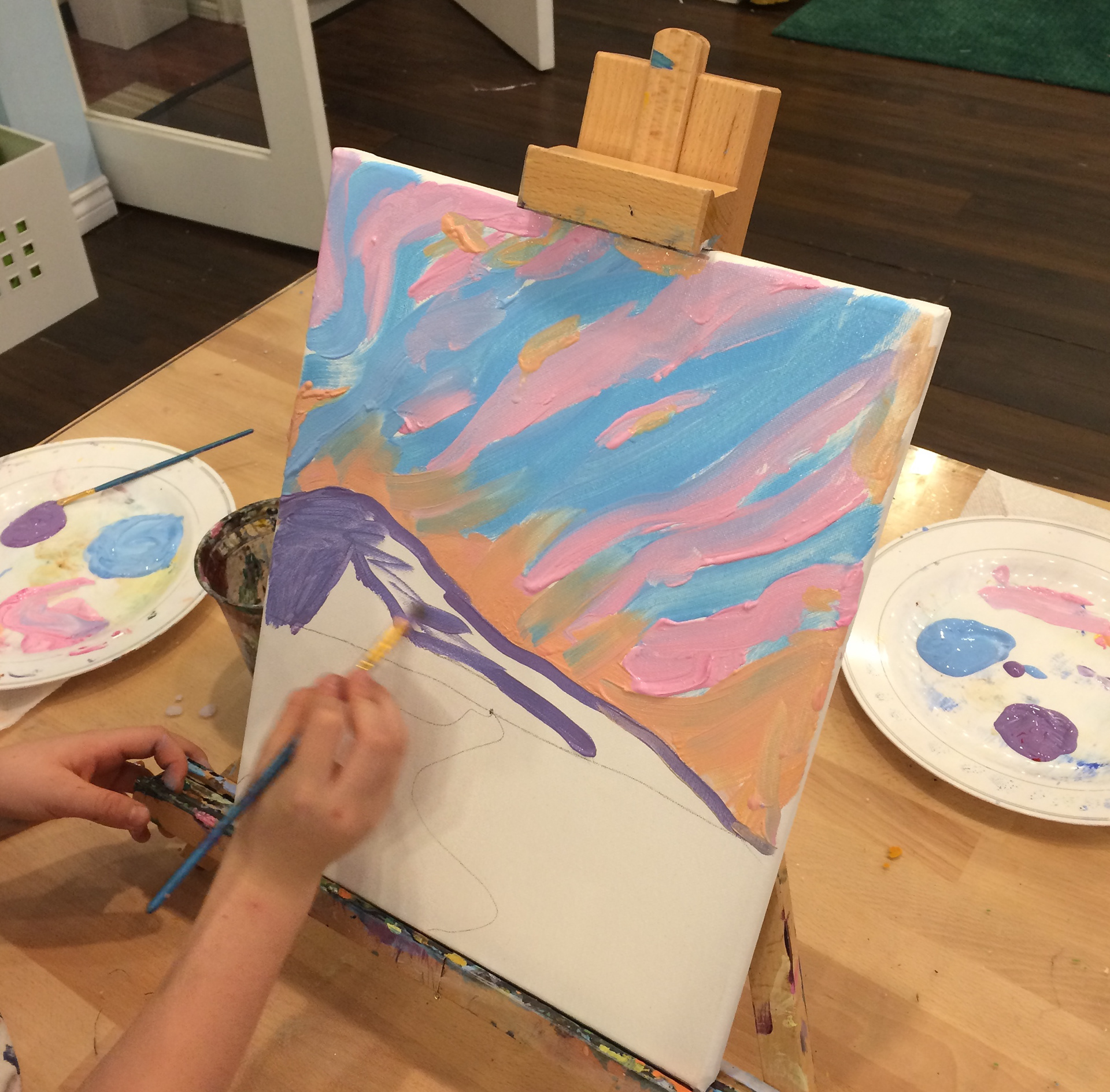 Landscape in progress