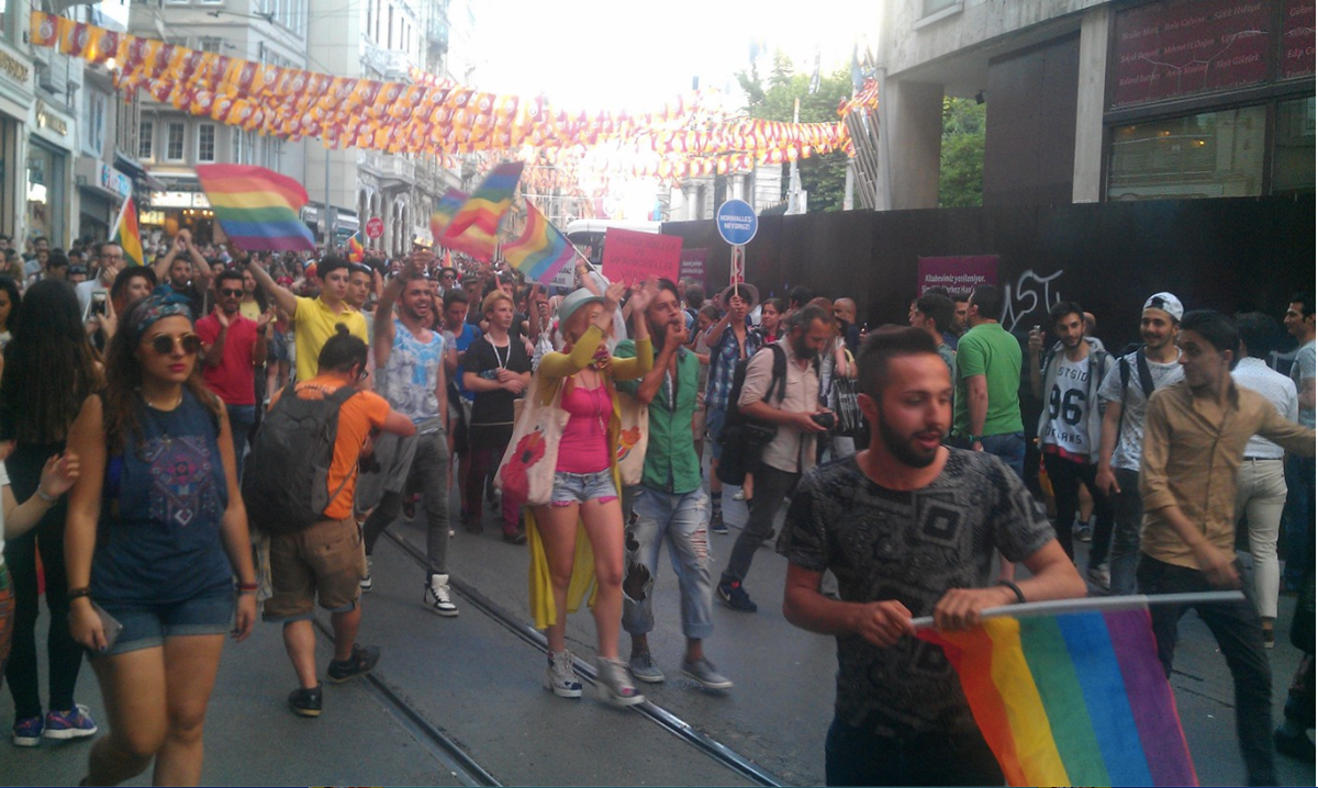 Marcha de la Diversidad Sexual Estambul 2015