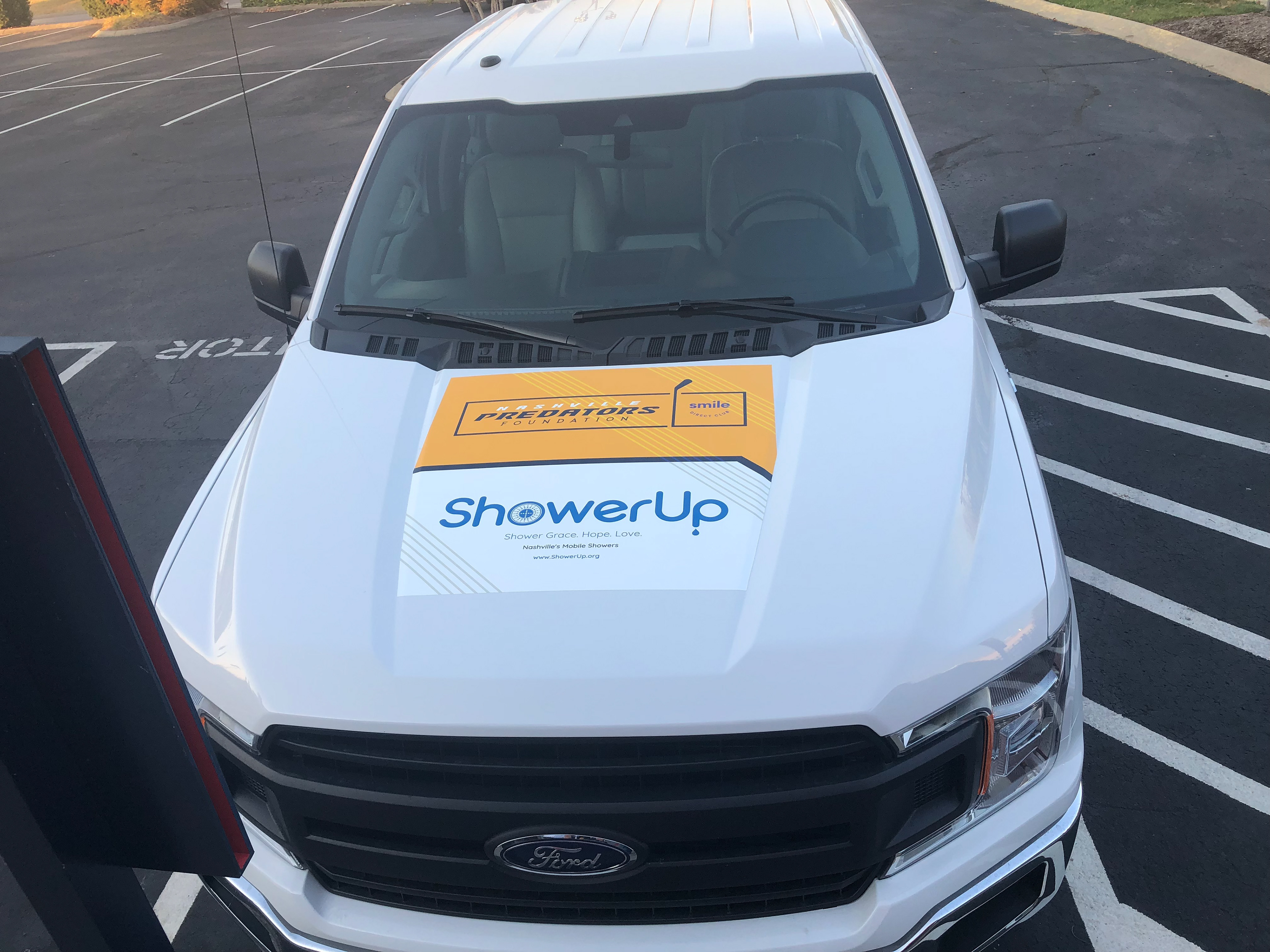 Nashville Predators Foundation - Shower Up - Ford F-150