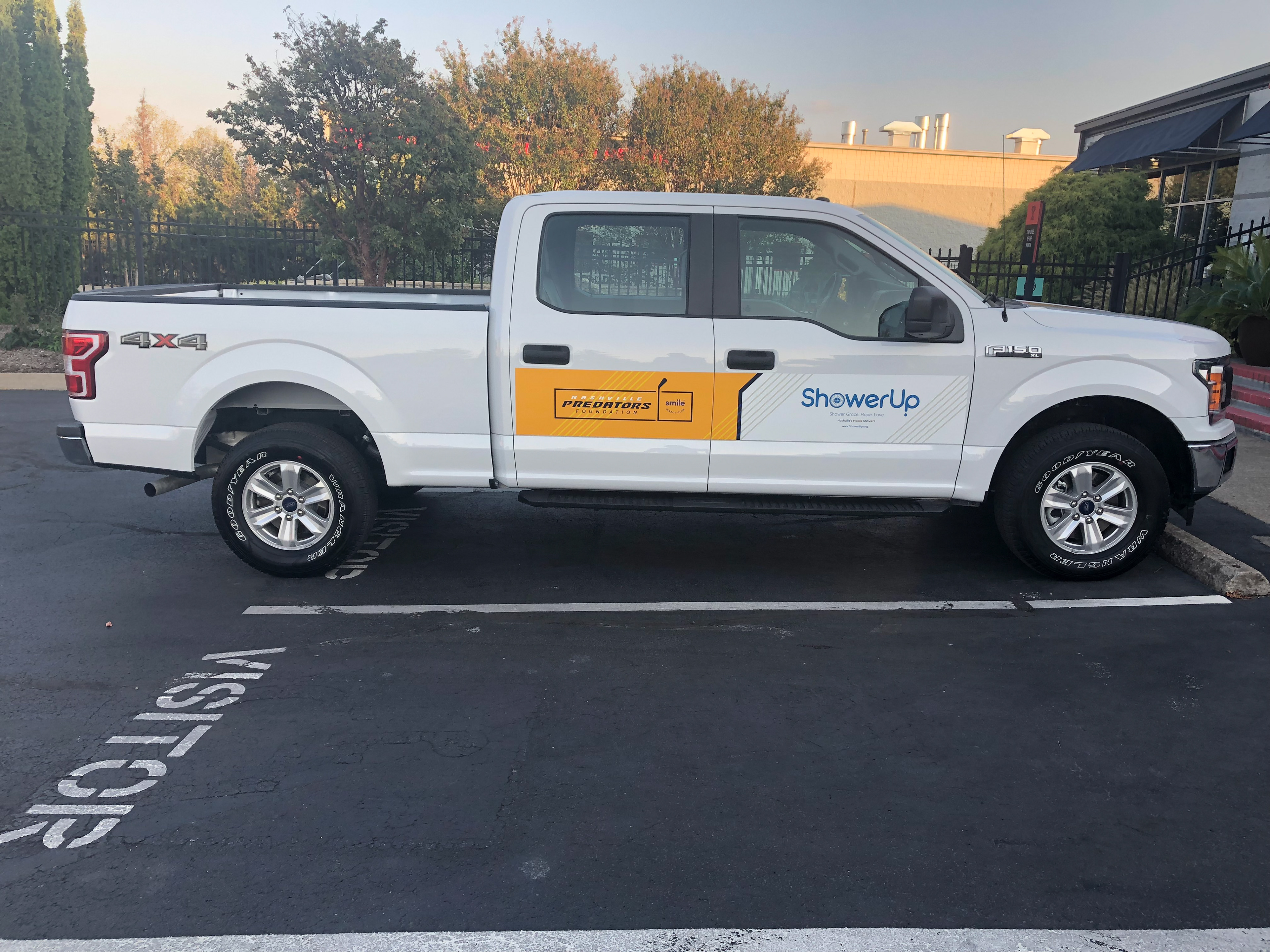 Nashville Predators Foundation - Shower Up - Ford F-150