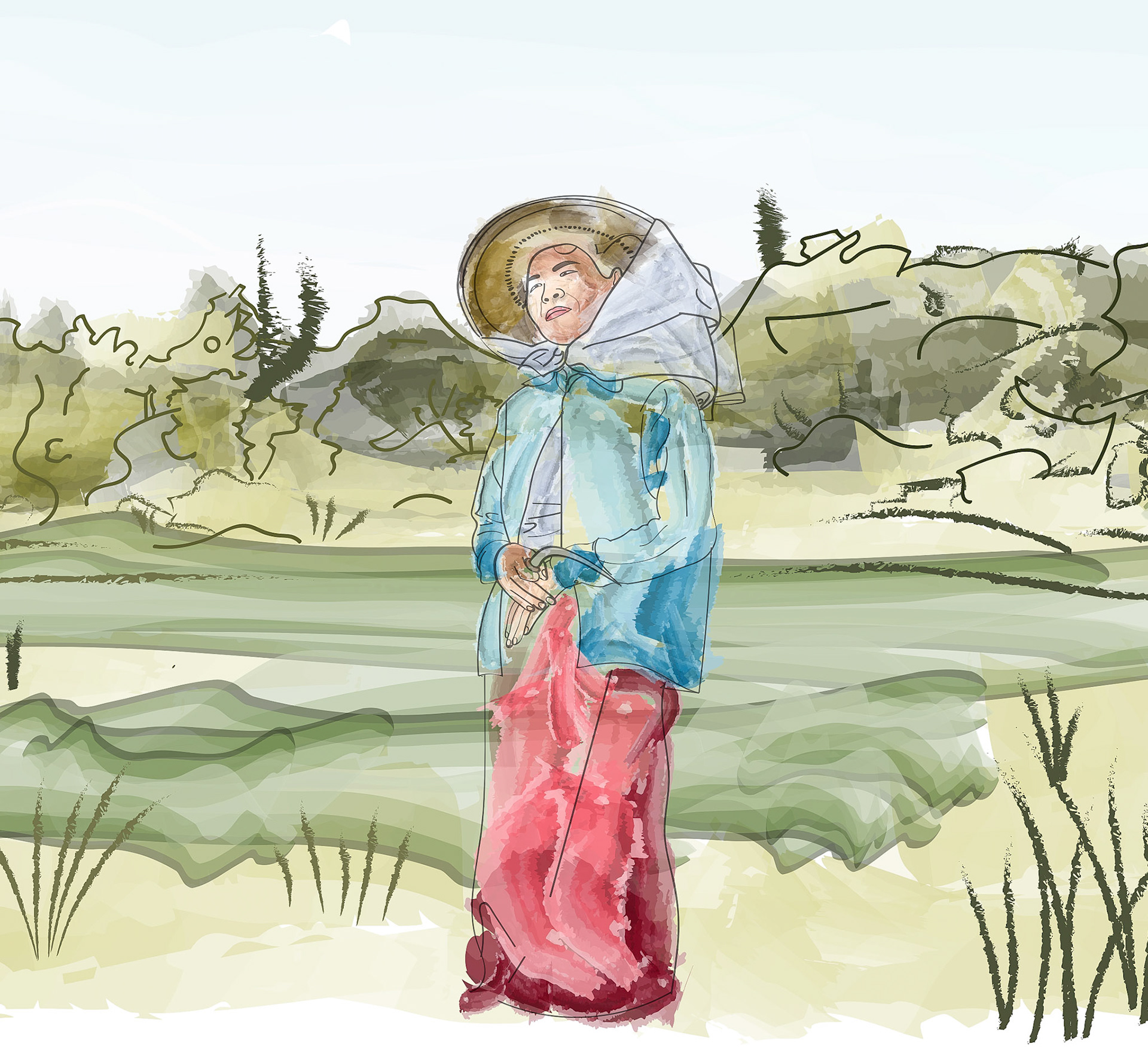 Concept Artwork, animation project for World Vision Canada
