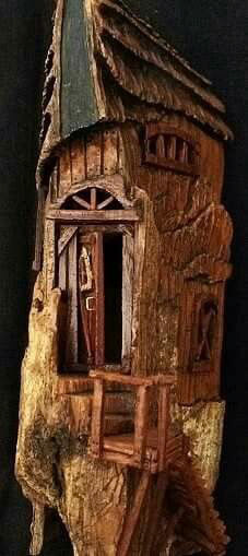48. Private Collection - Wood Framed Window Door House
