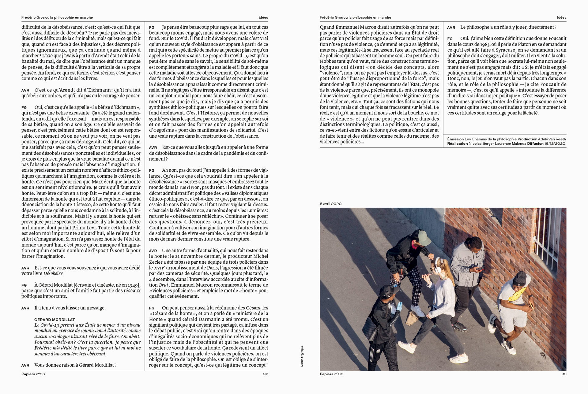 Revue Papiers #36 - France Culture