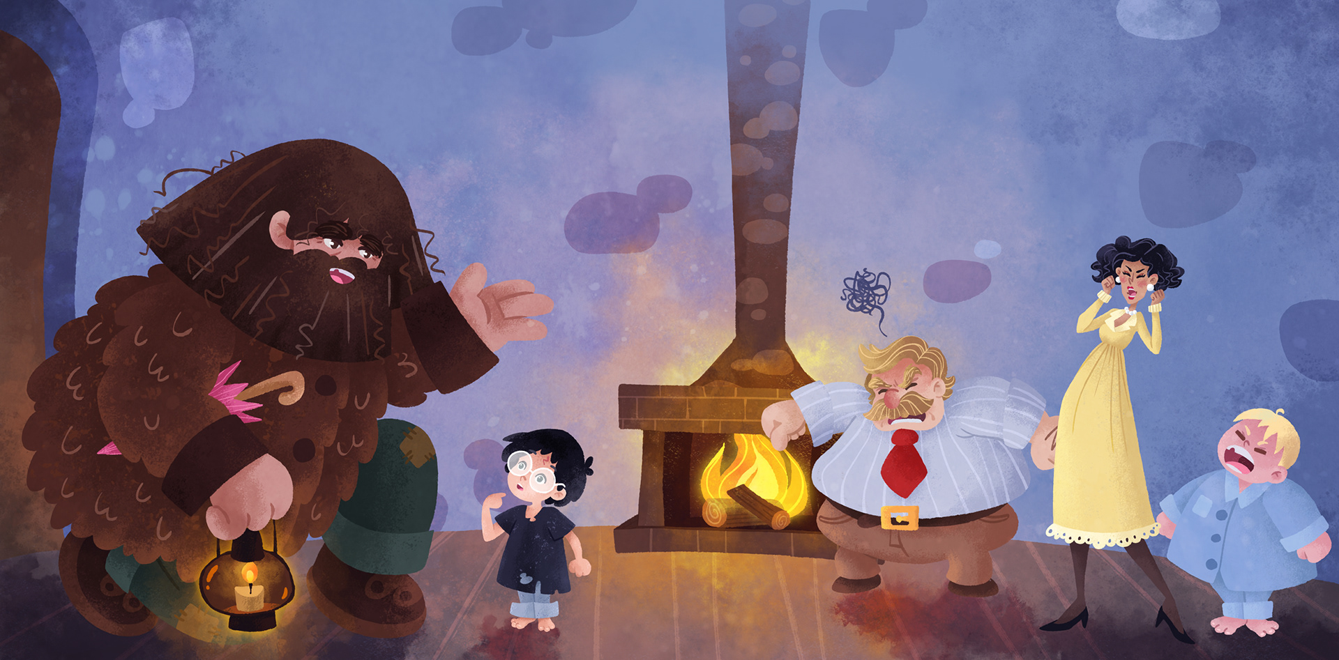 Yer a wizard! - Harry Potter fanart spread