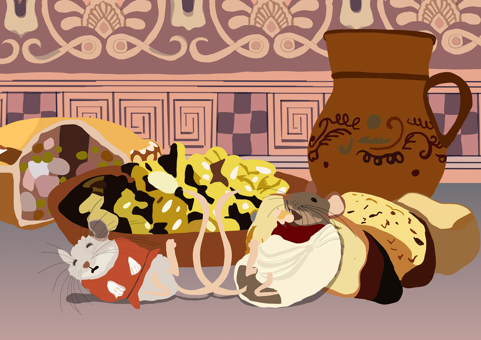 THE TOWN MOUSE AND THE COUNTRY MOUSE