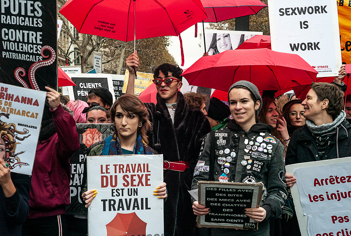 Journée contre les violences féminines, Paris 2018.