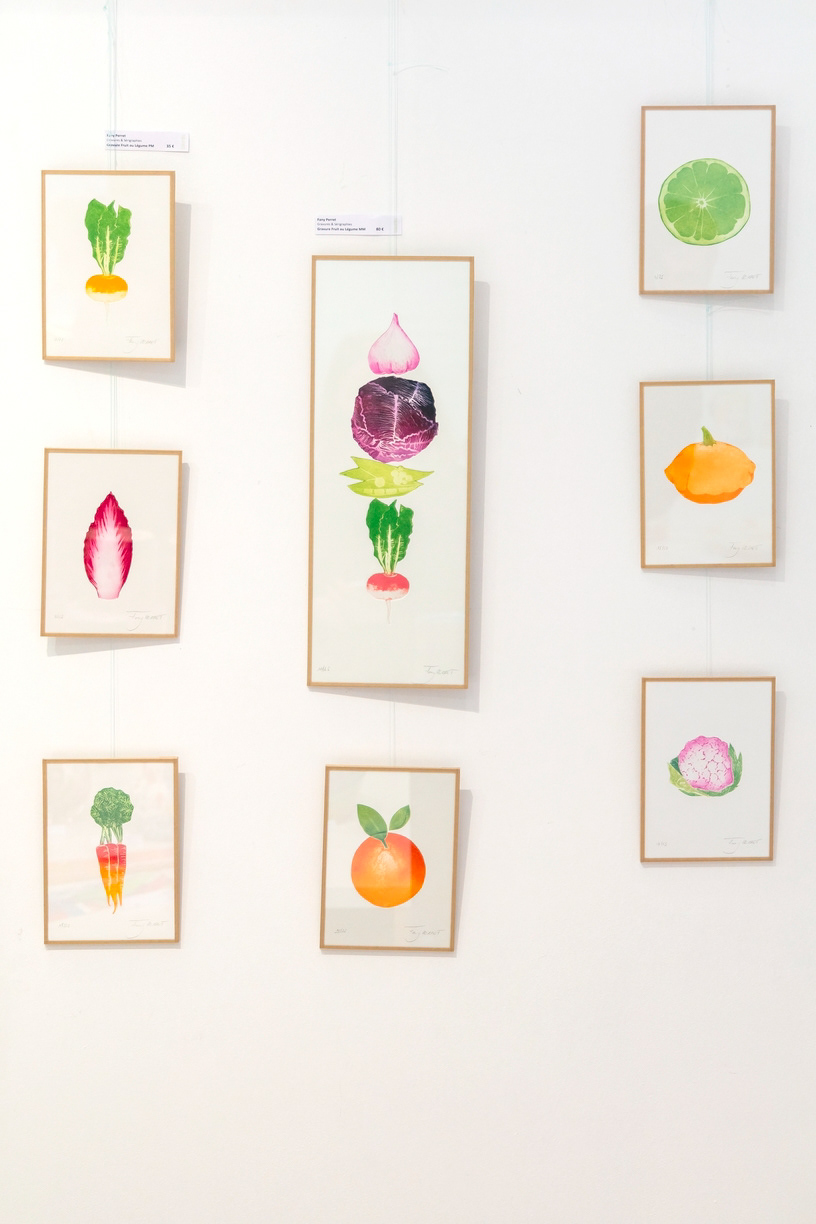 Gravure fruits et légumes : PM - 35€ | MM - 80€