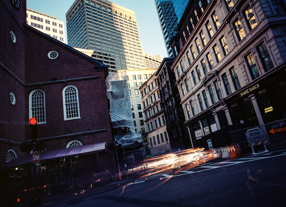 Boston Tipping | Pentax 645N, Kodak Ektar 100-120, F22, 335", ND 3.0, Long Exposure