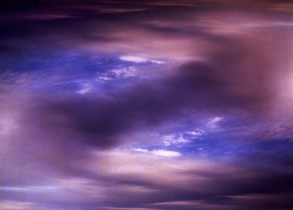 Double Sky 2 | Pentax 645N, Fuji Pro 400H, 1/750, F5.6, Double Exposure -1 Stop