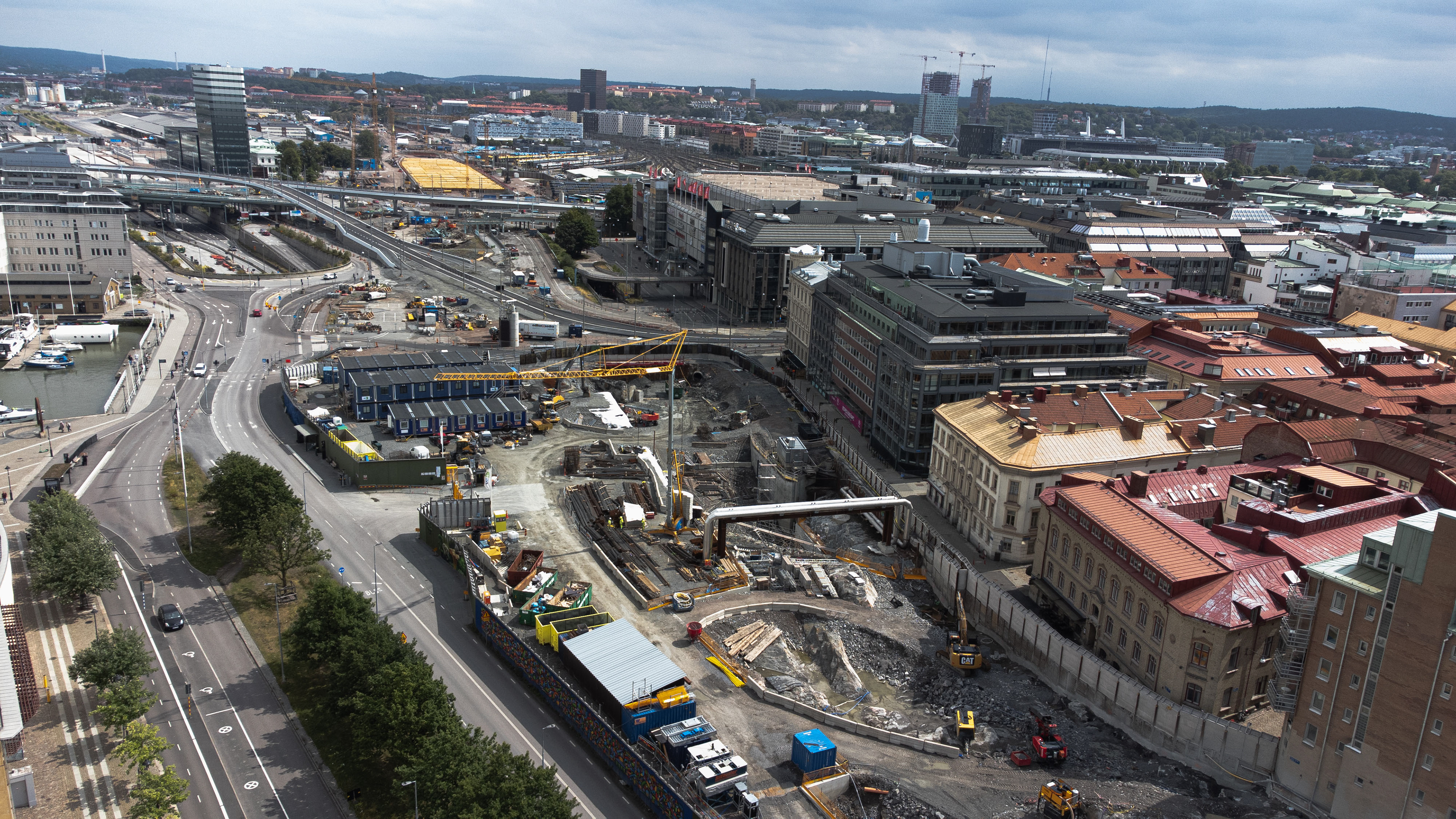 Umbau in der Innenstadt von Götheborg