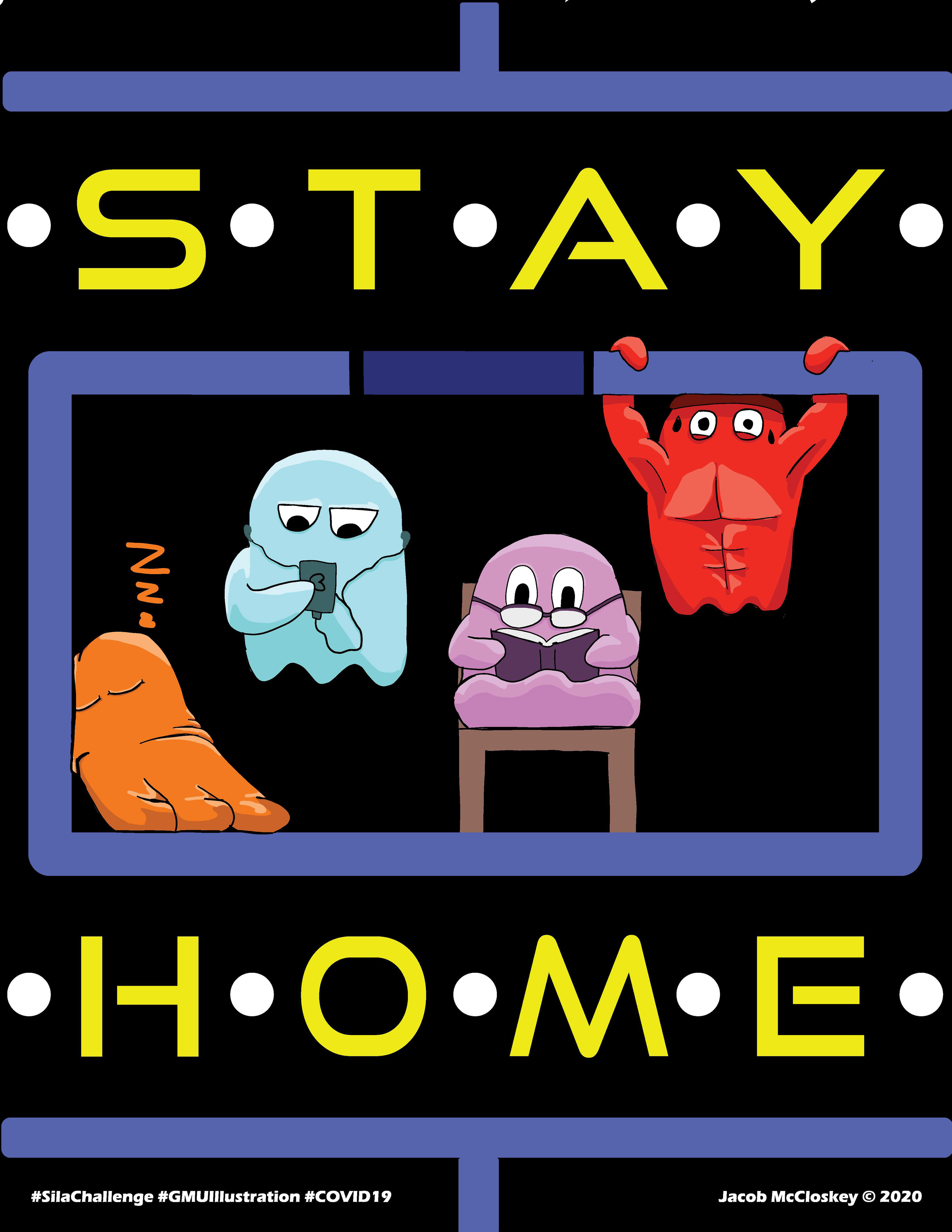 COVID Awareness Poster Close Up