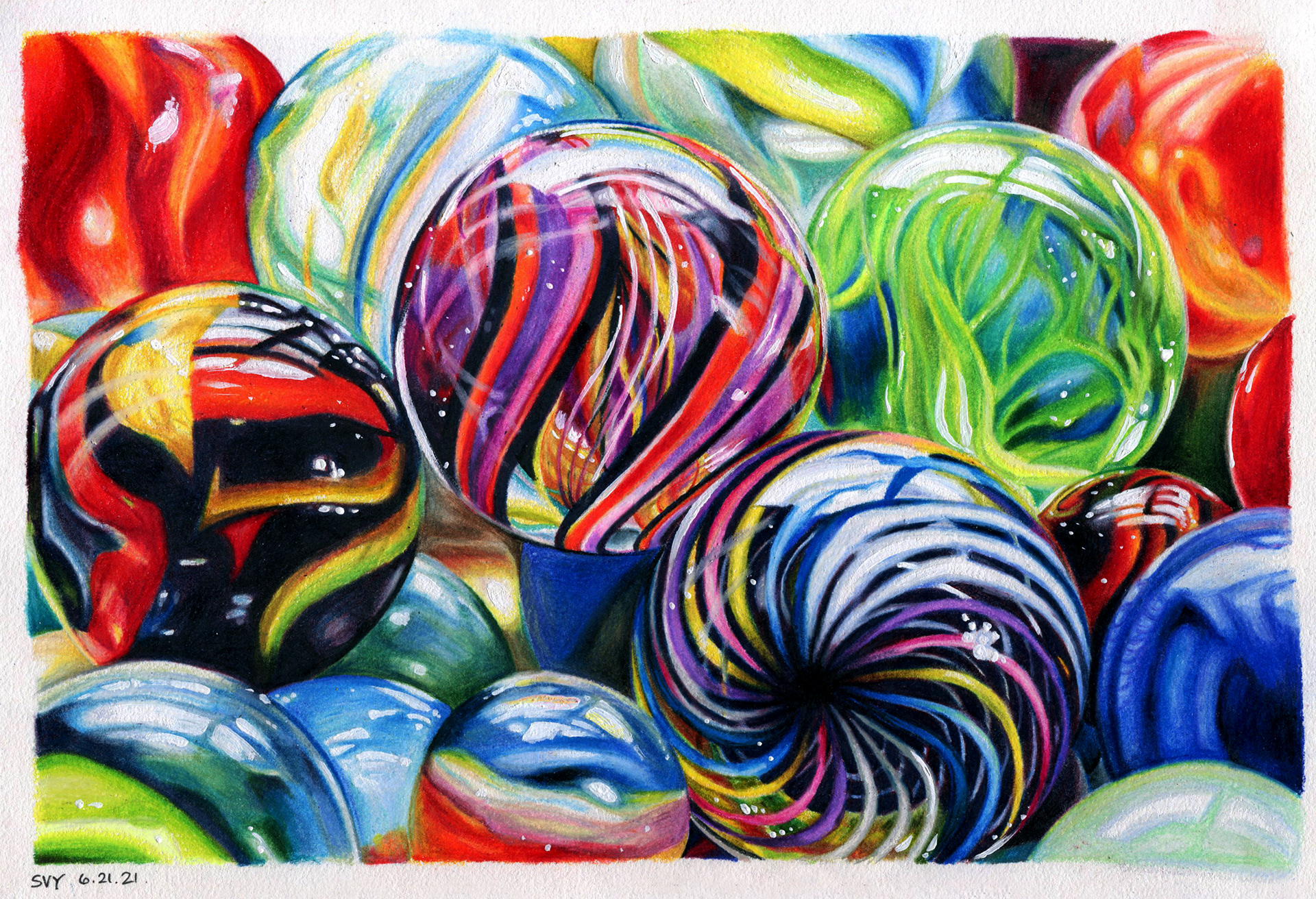 colored pencil