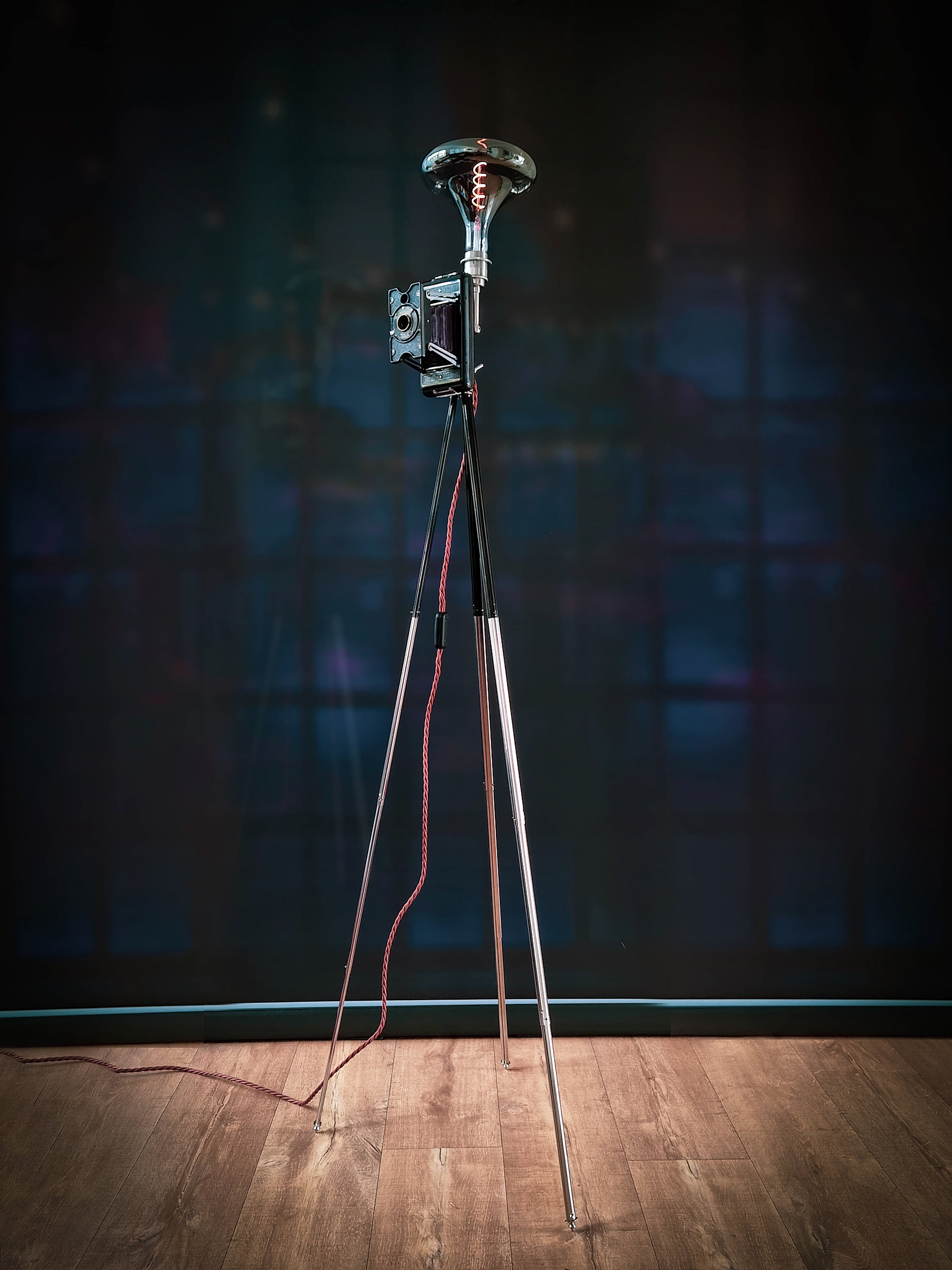 Vintage telescopic tripod