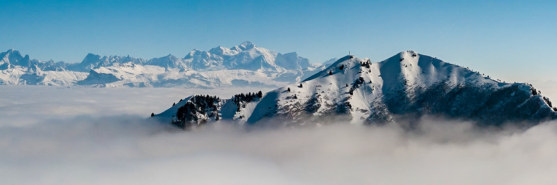Pic de Marcelly et Mont Blanc