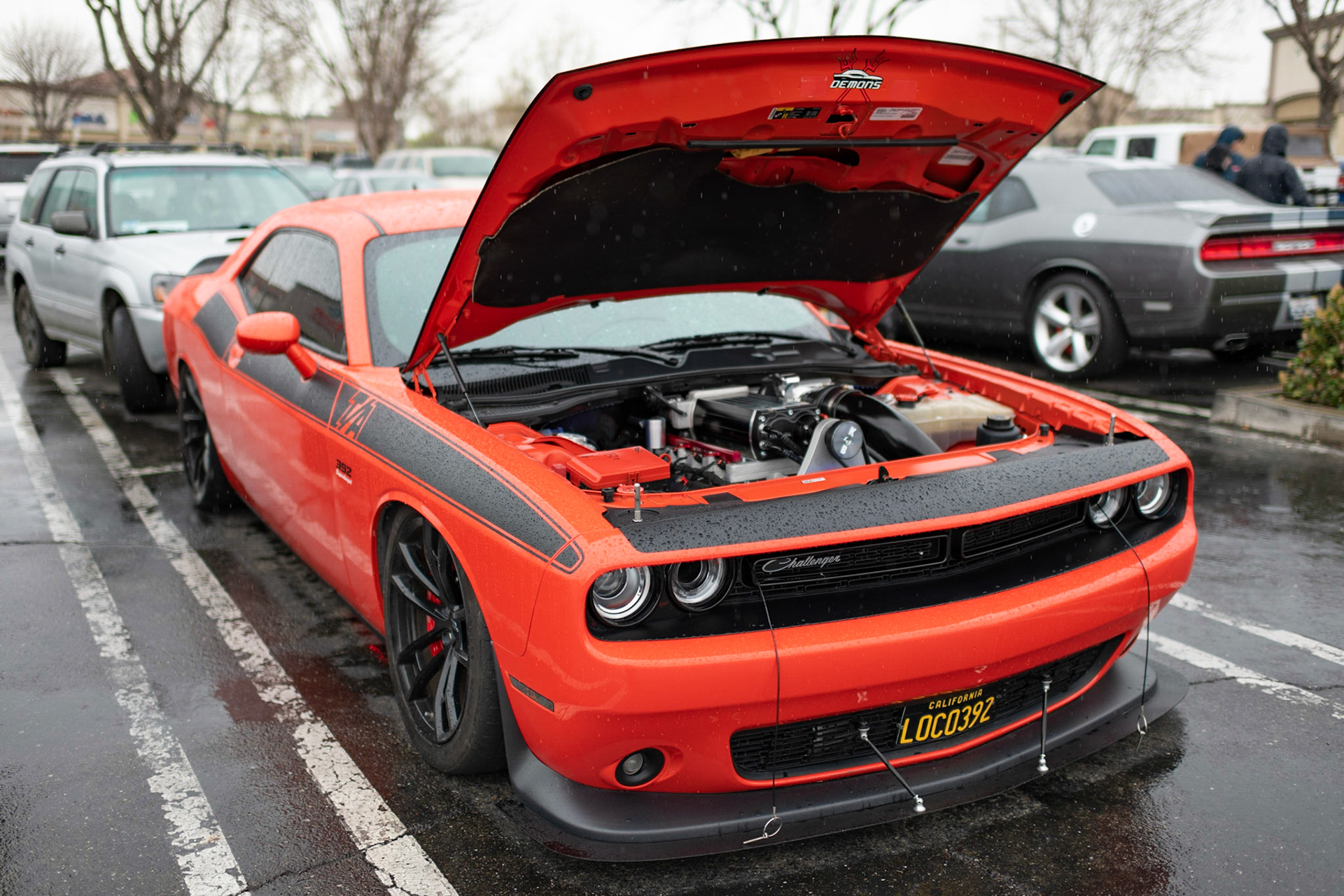 Dodge Challenger T/A with supercharger