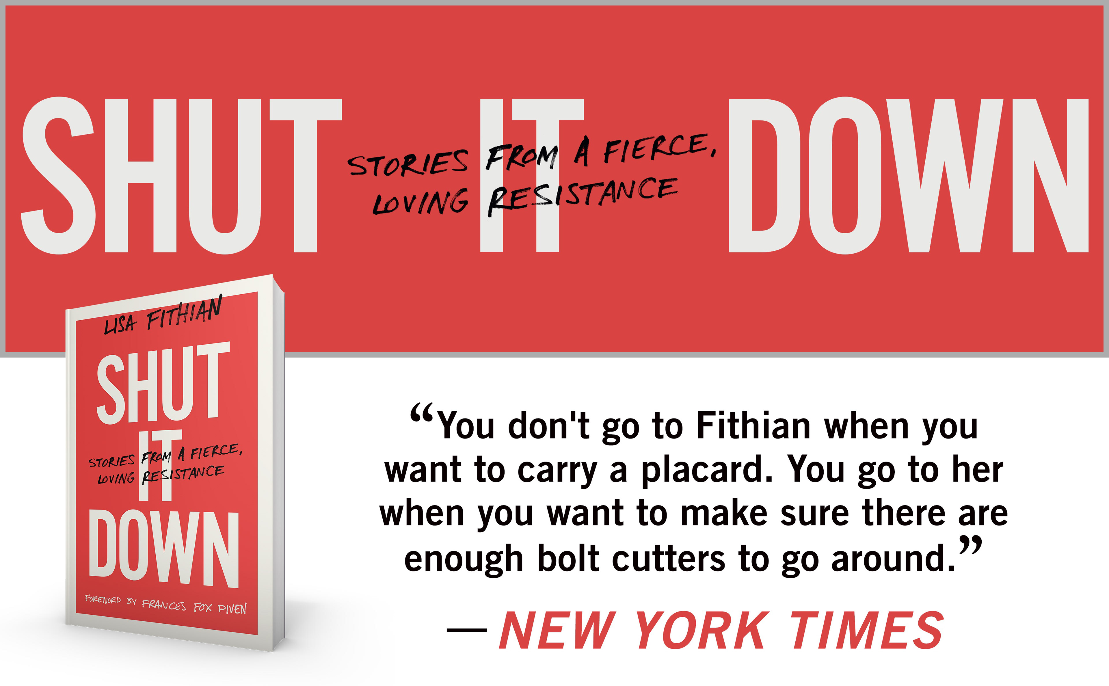 Amazon Ad for book "Shut It Down" Top Banner (Chelsea Green Publishing)