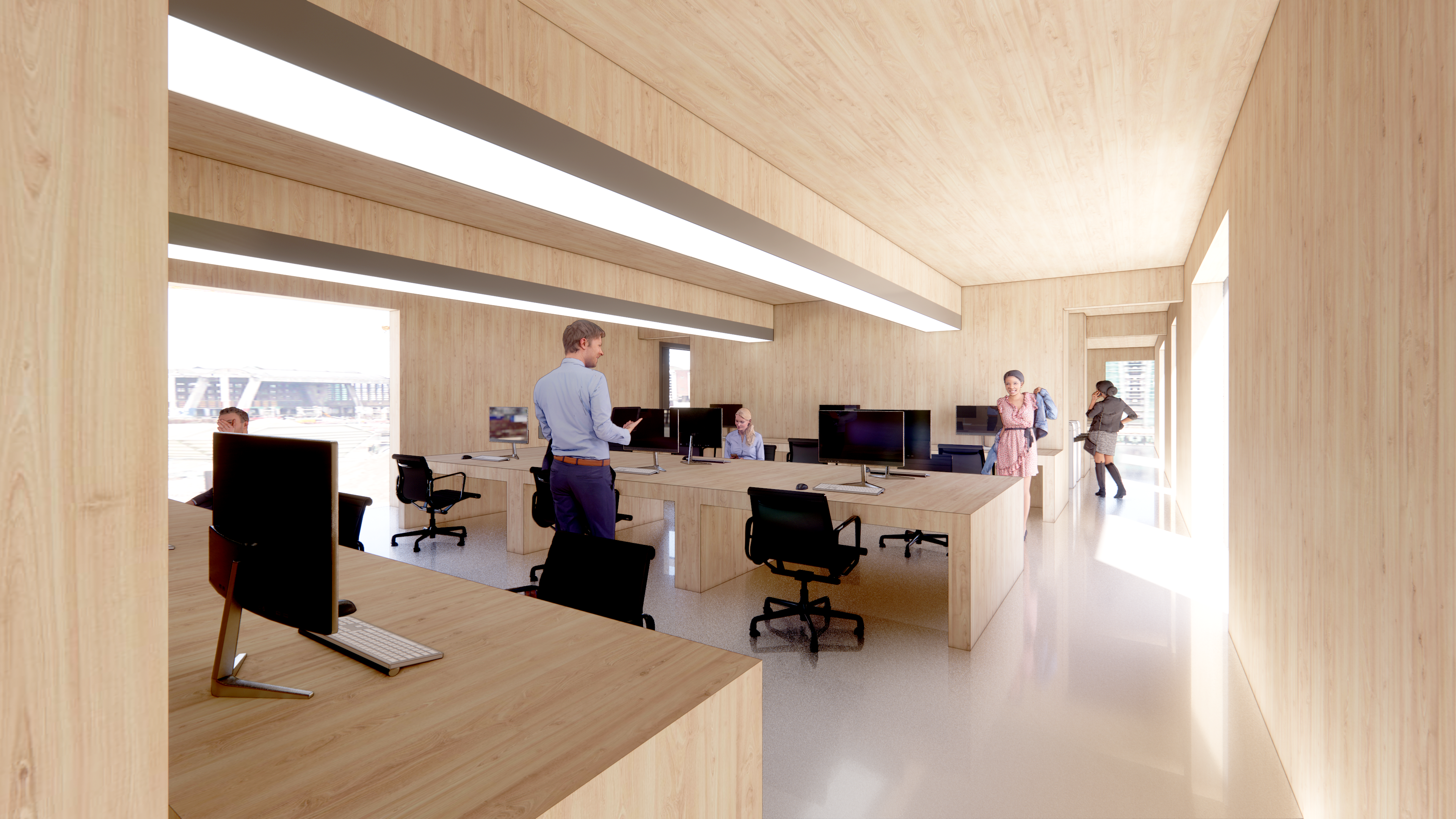 Interior offices