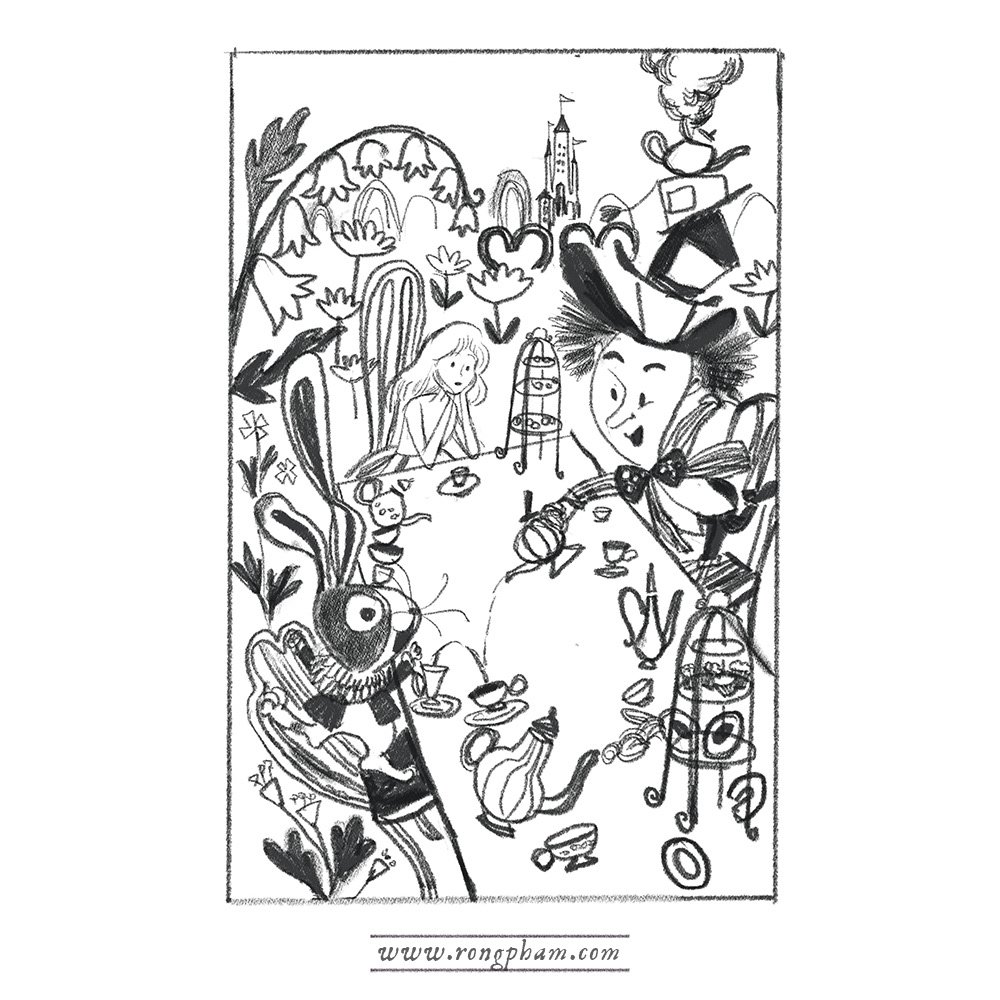 Alice’s mad tea party