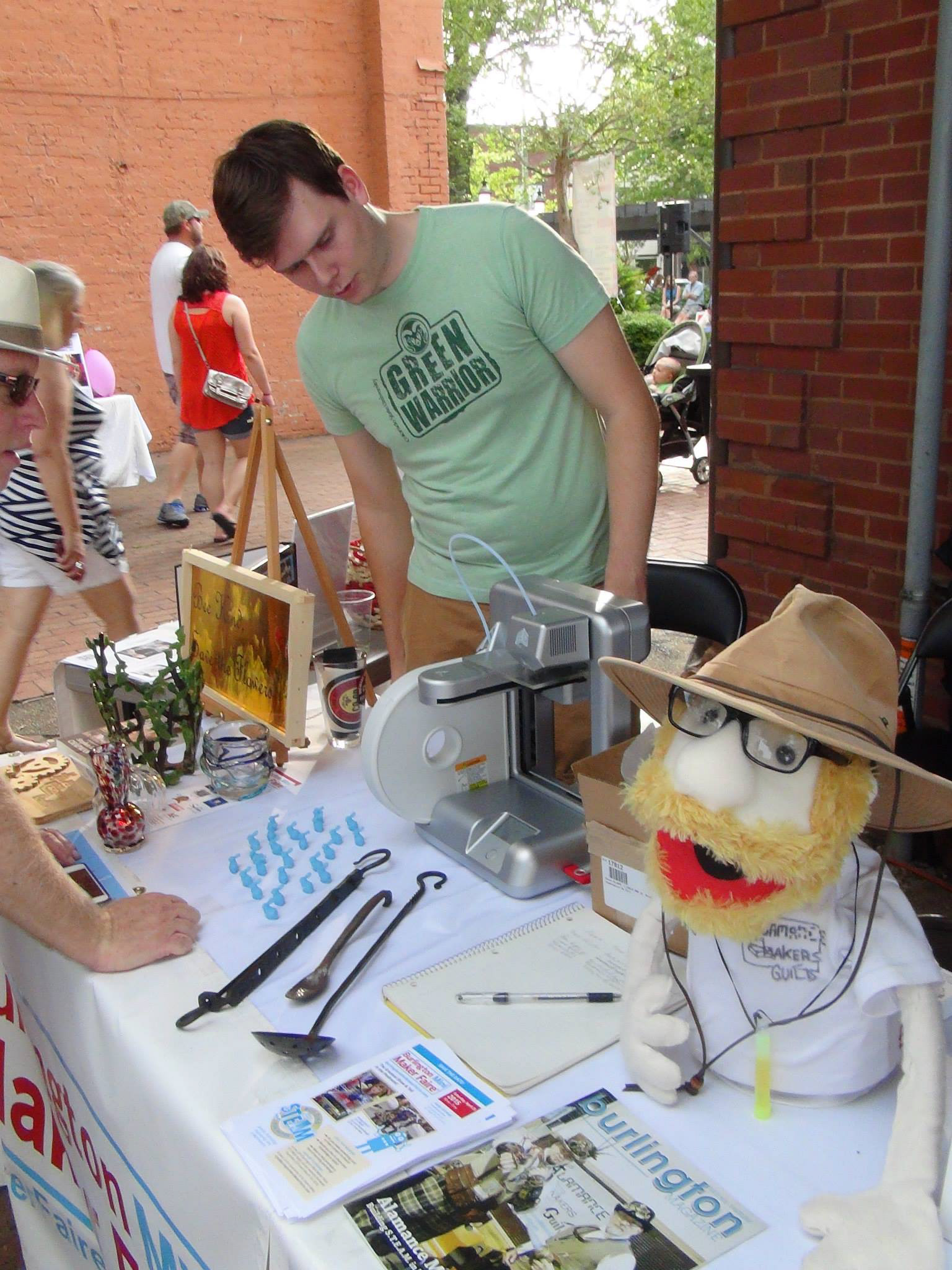Representing Alamance Makers Guild