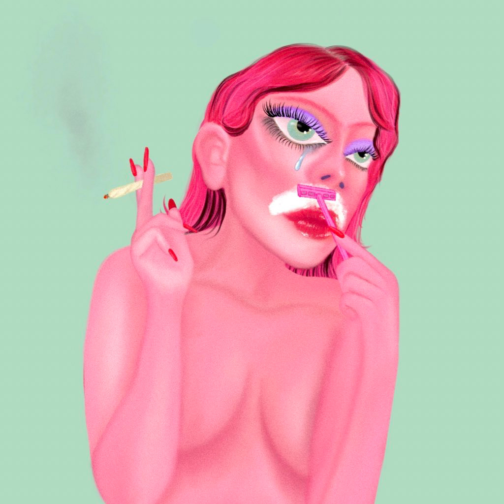 marissa h, "Lazy," (@artmdh)