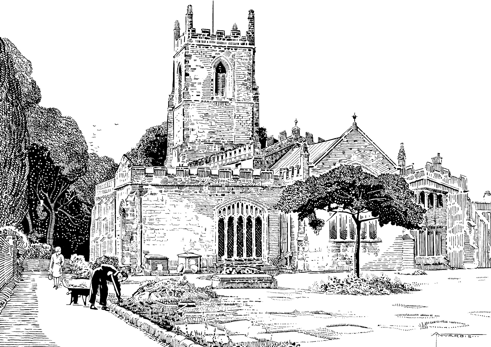 The Church of St. Helen, Ashby