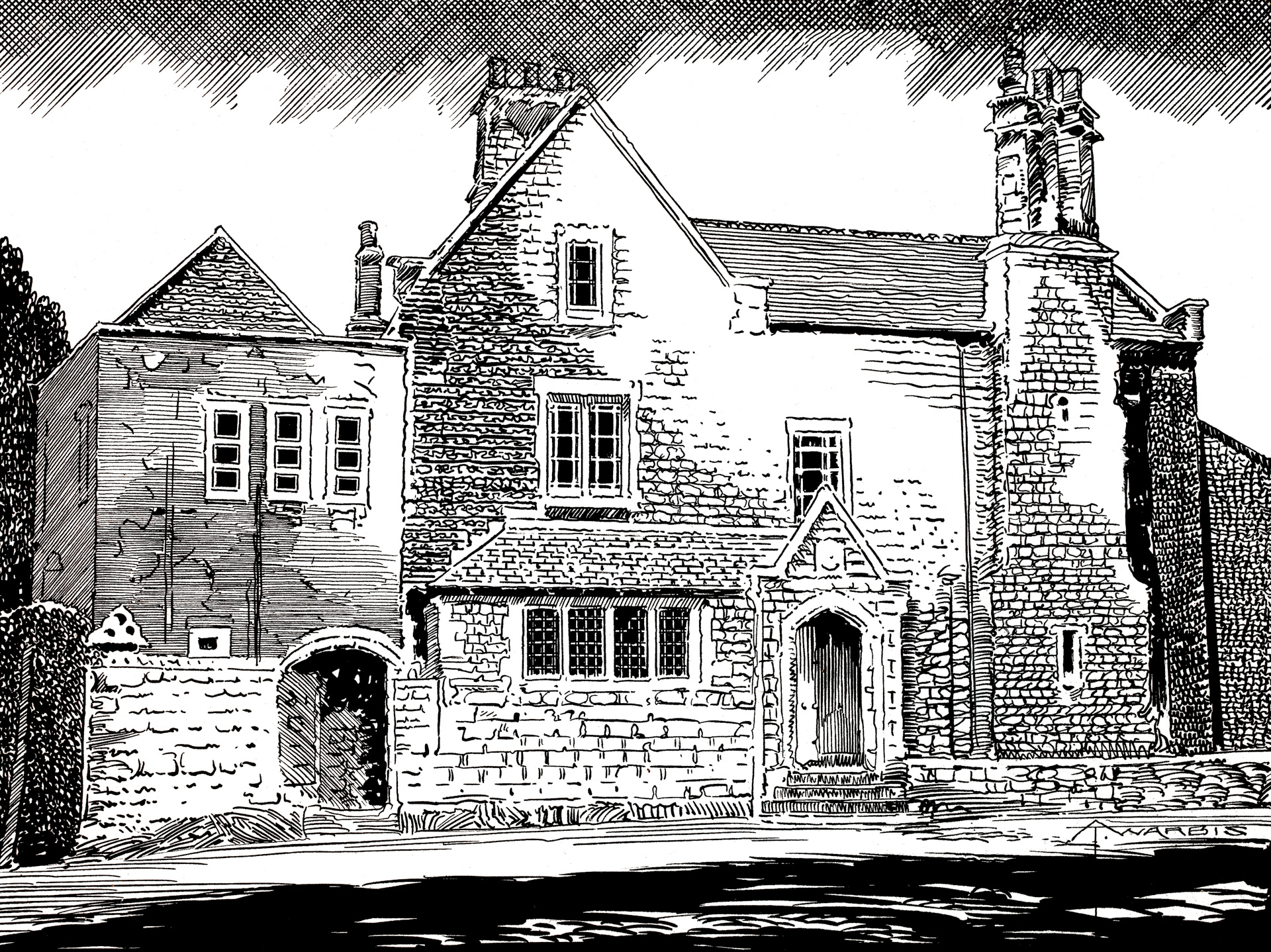 The Vicarage at Melbourne