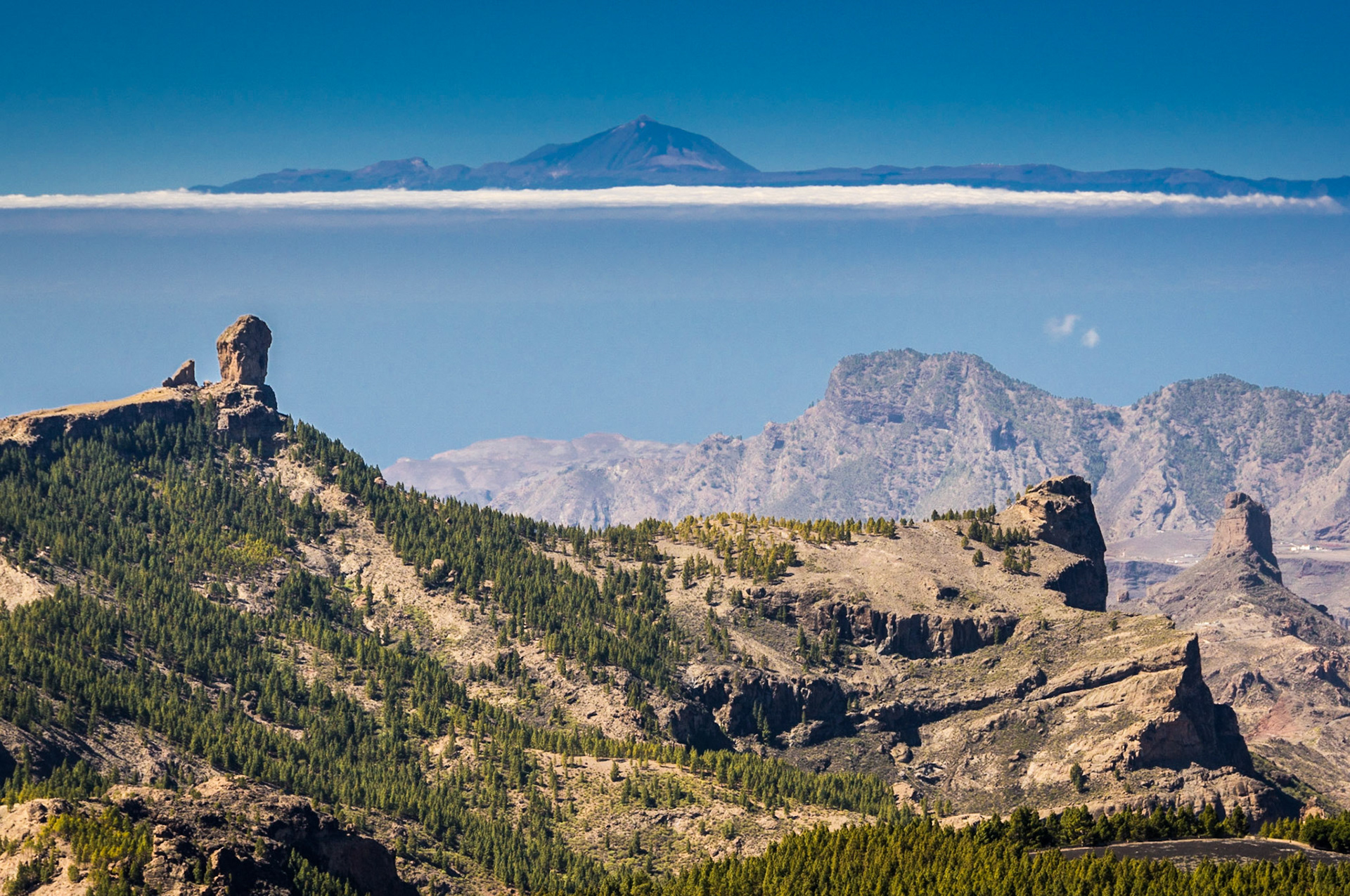 Blick von Gran Canaria auf Fuerteventura